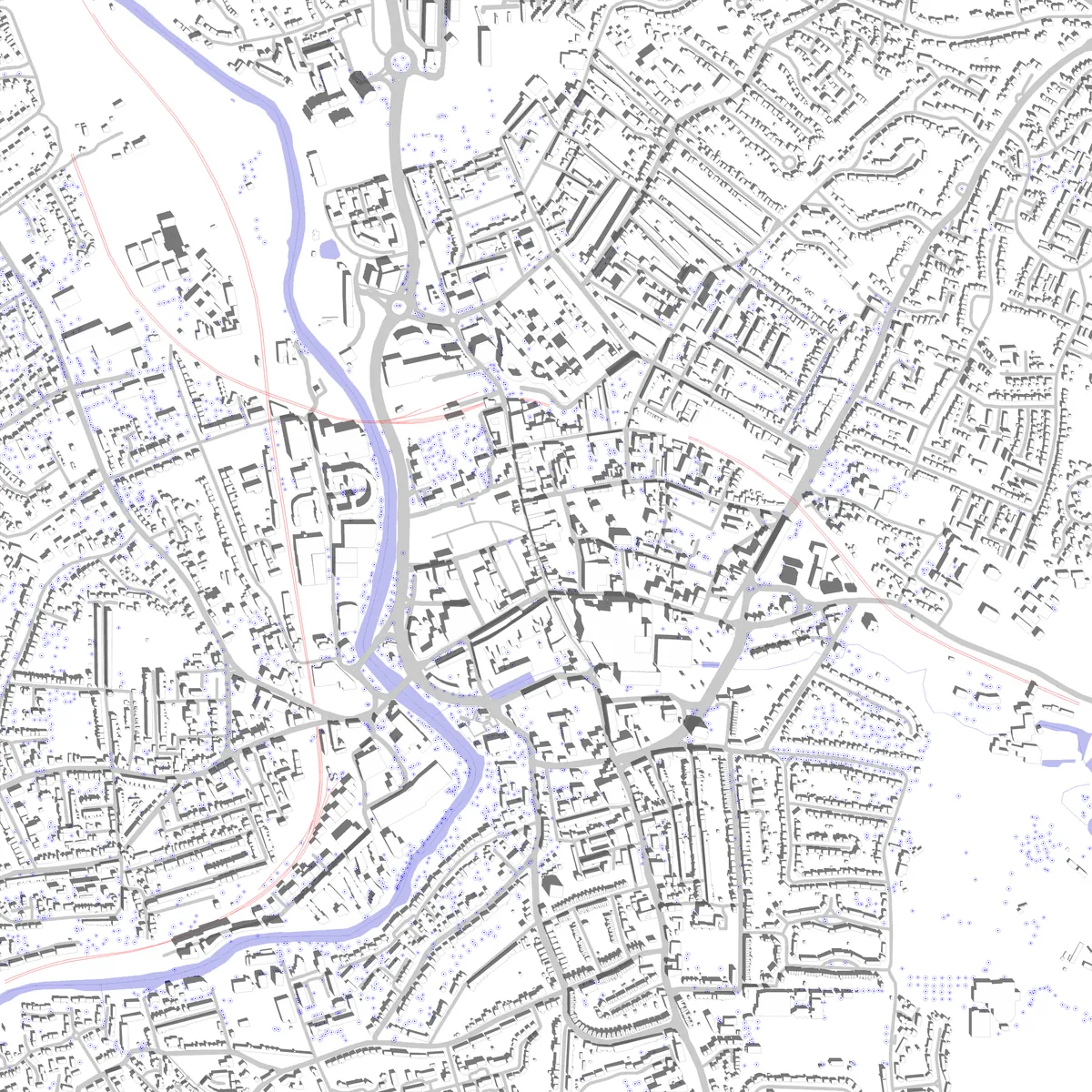 Maidstone site plan (2.5 km)