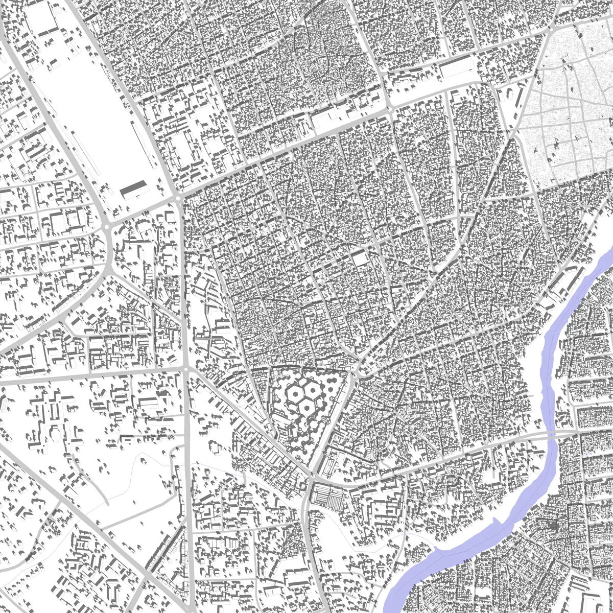 Maiduguri site plan (2.5 km)