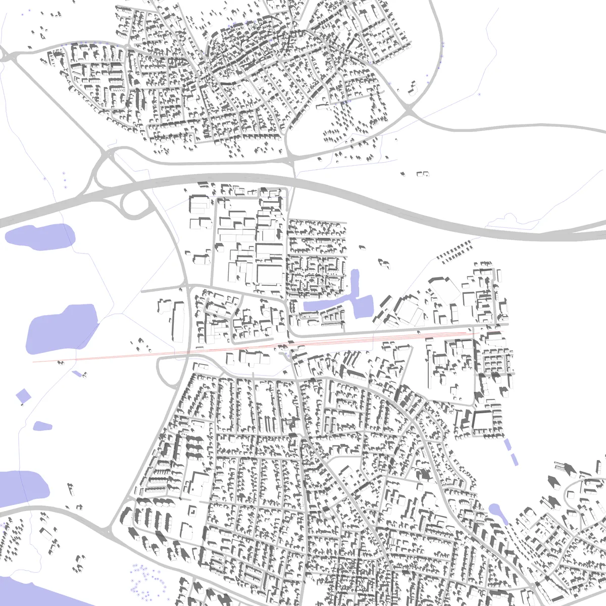 Maintal Lageplan (2,5 km)