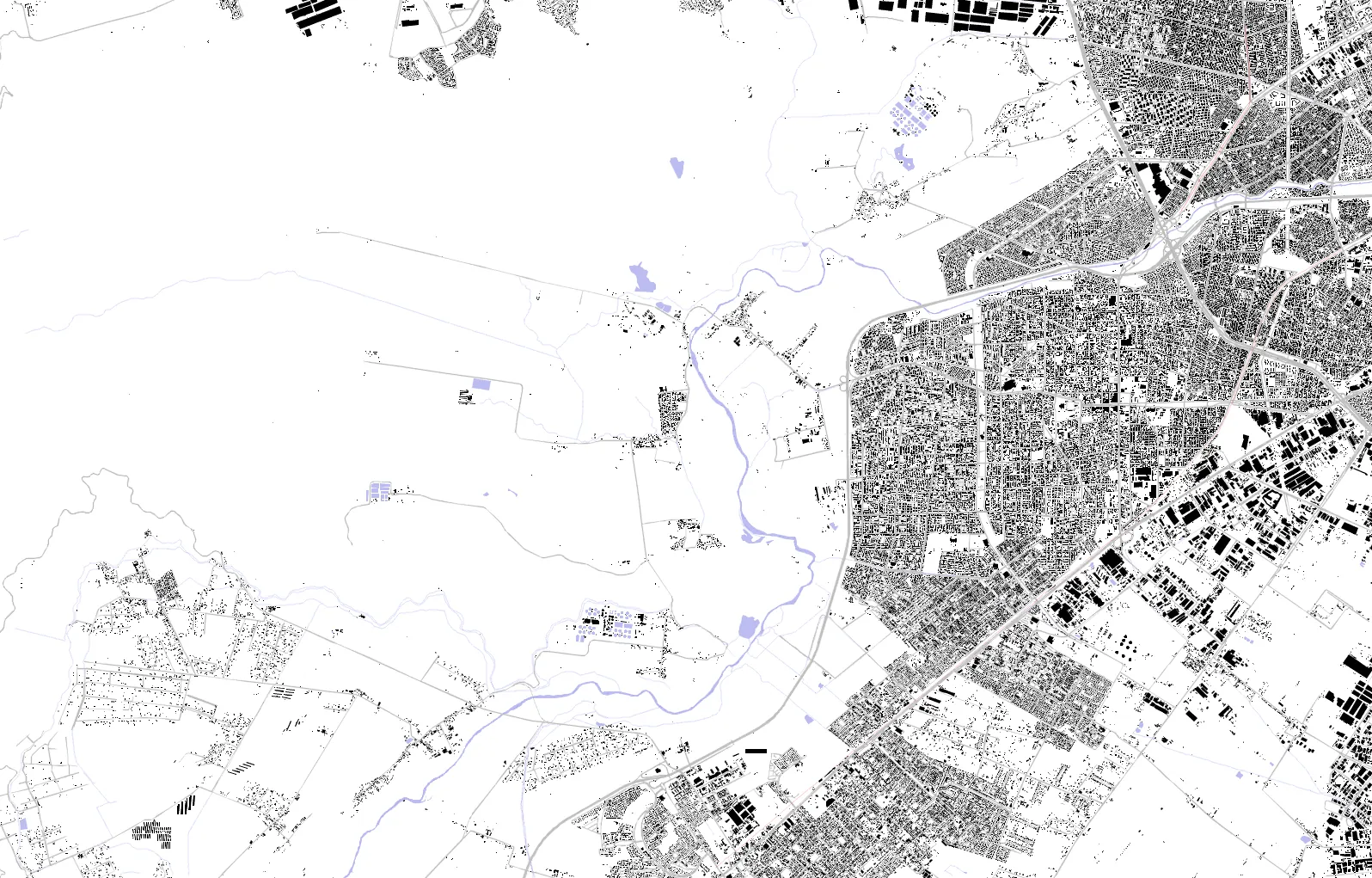 Maipú Schwarzplan