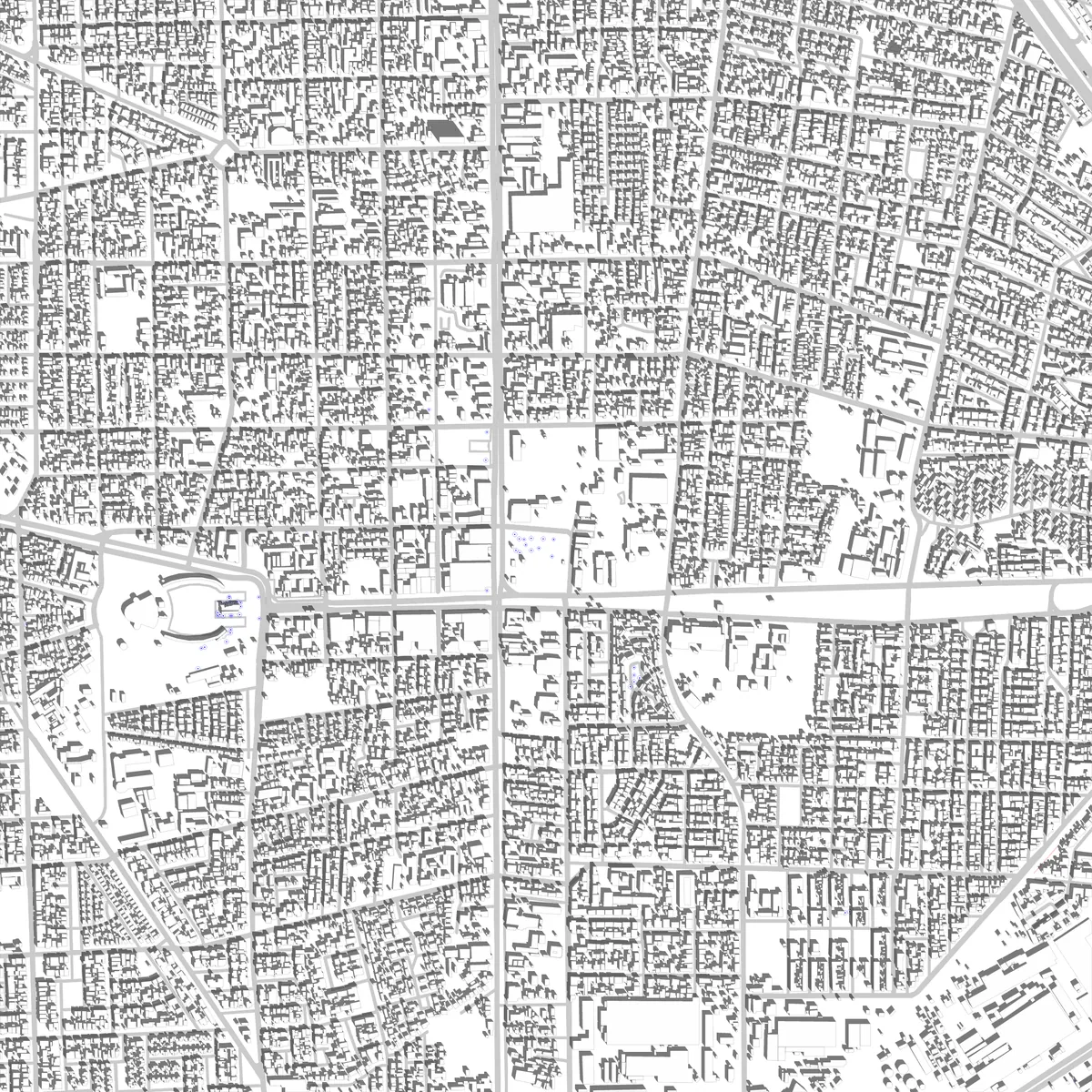 Maipú Lageplan (2,5 km)