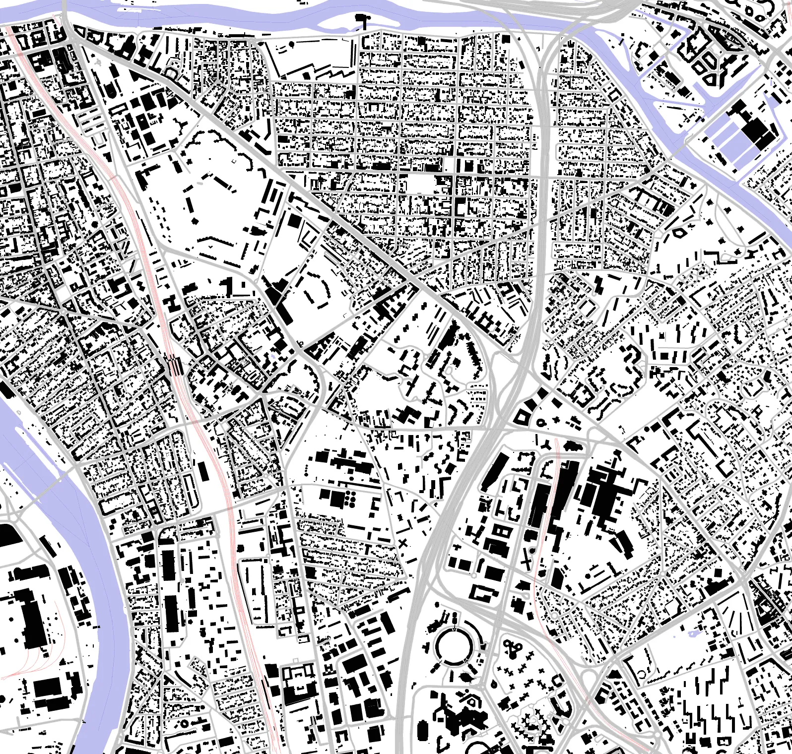 Maisons-Alfort plan de masse