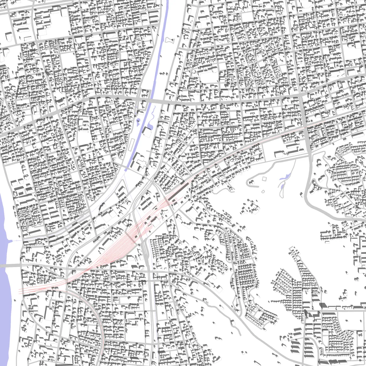 Maki site plan (2.5 km)