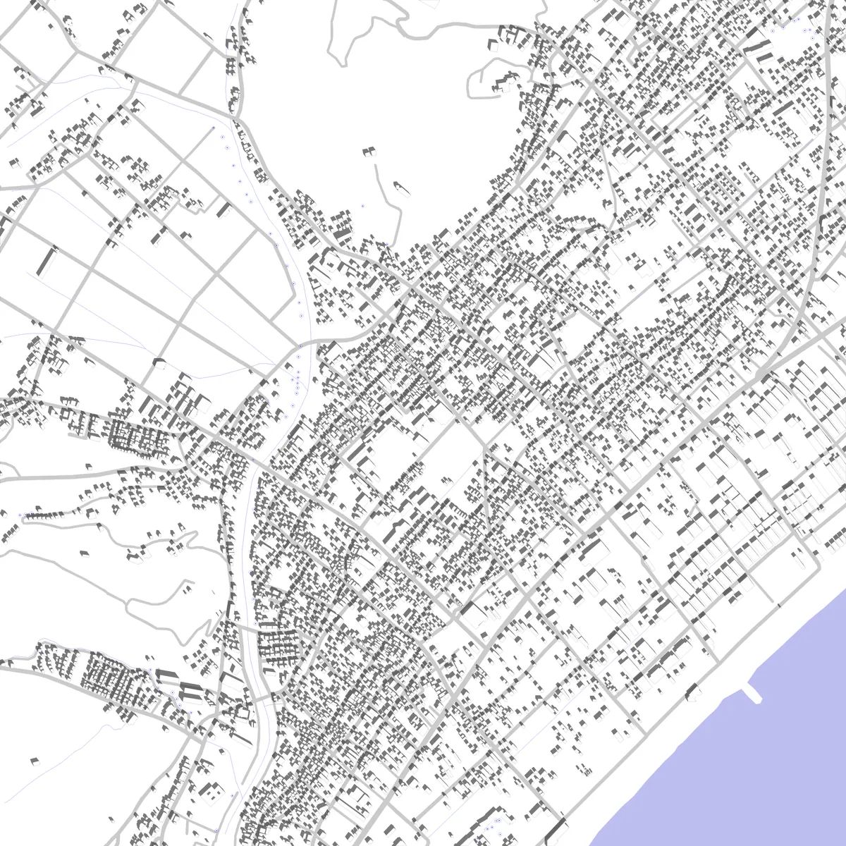 Makinohara site plan (2.5 km)