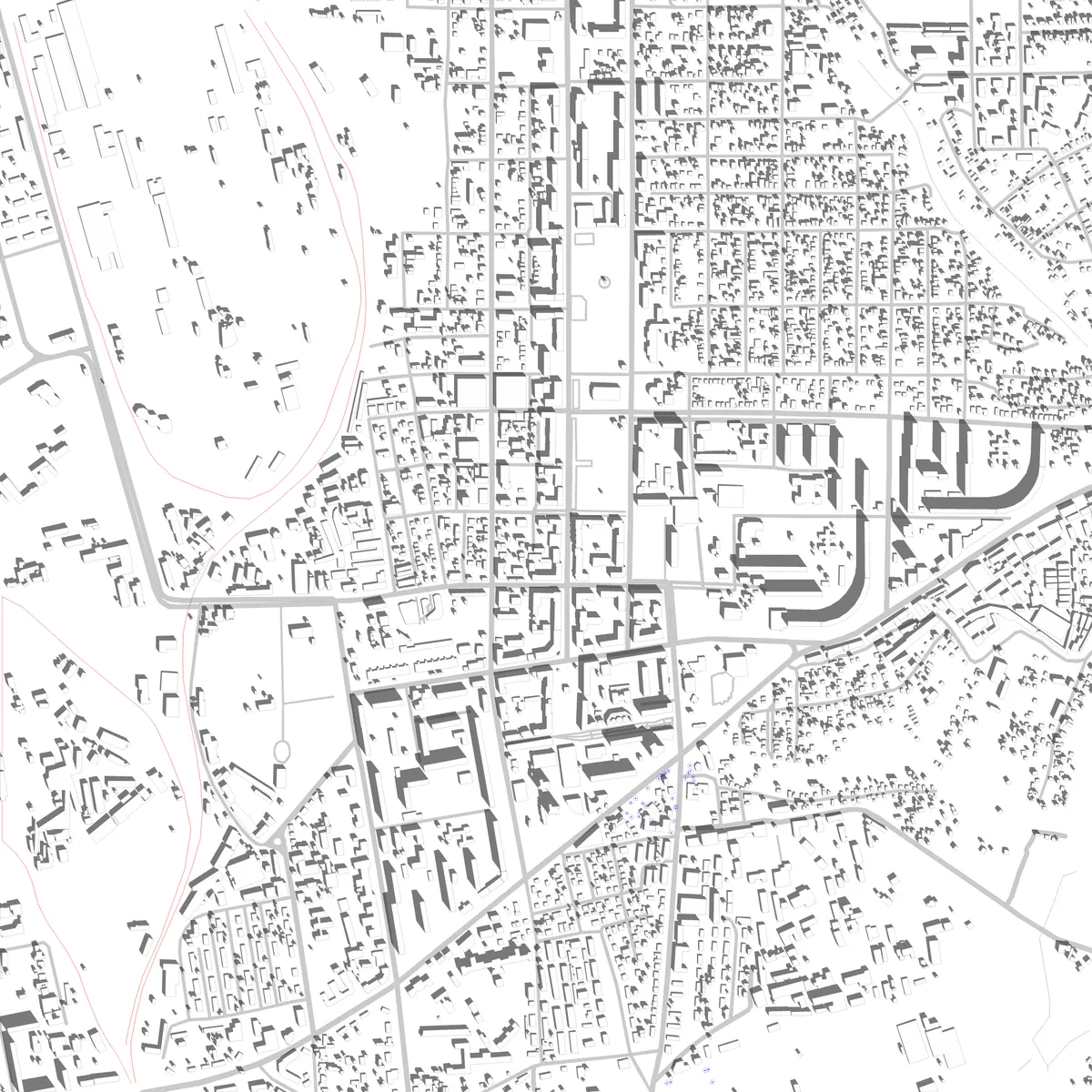 Макіївка site plan (2.5 km)