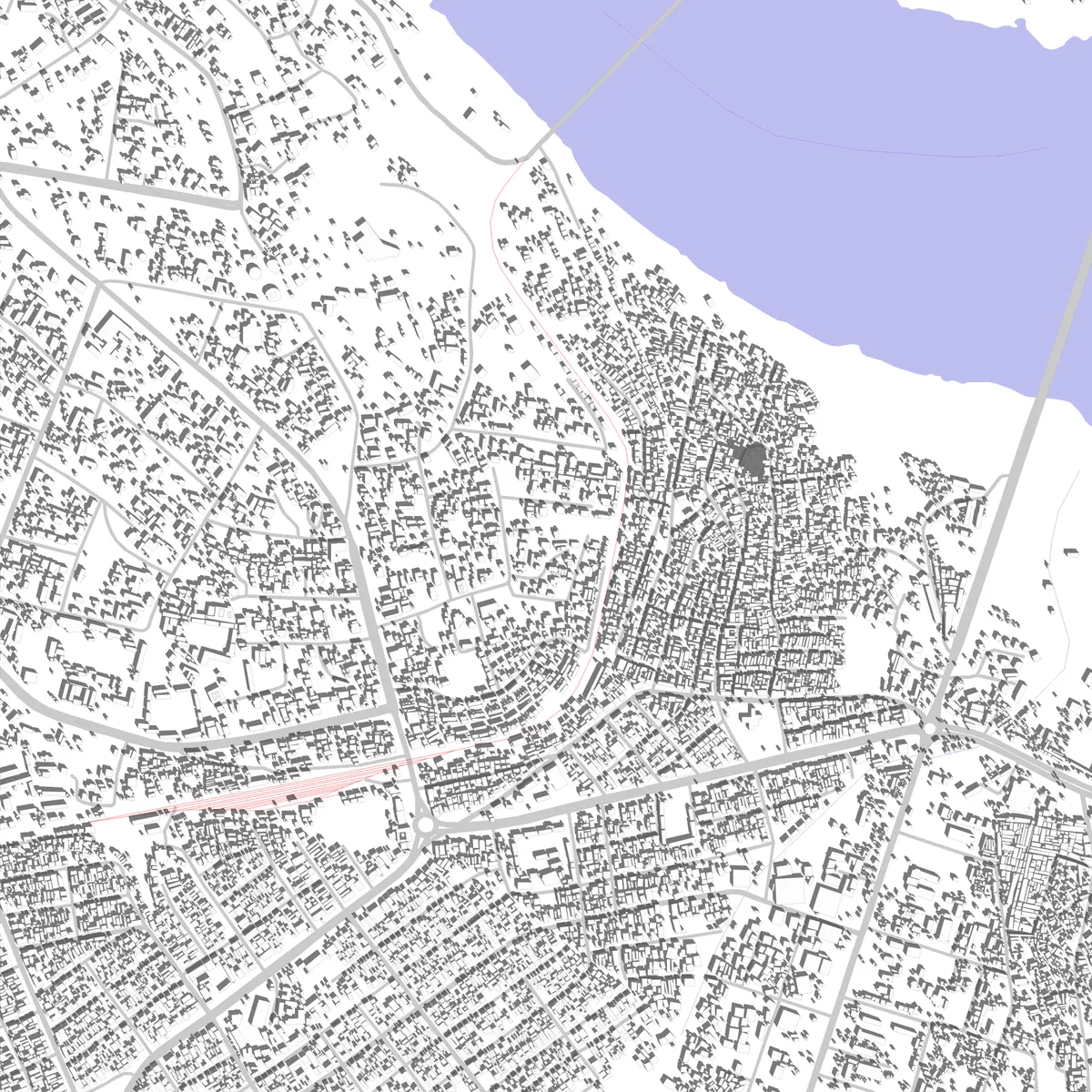 Makurdi site plan (2.5 km)
