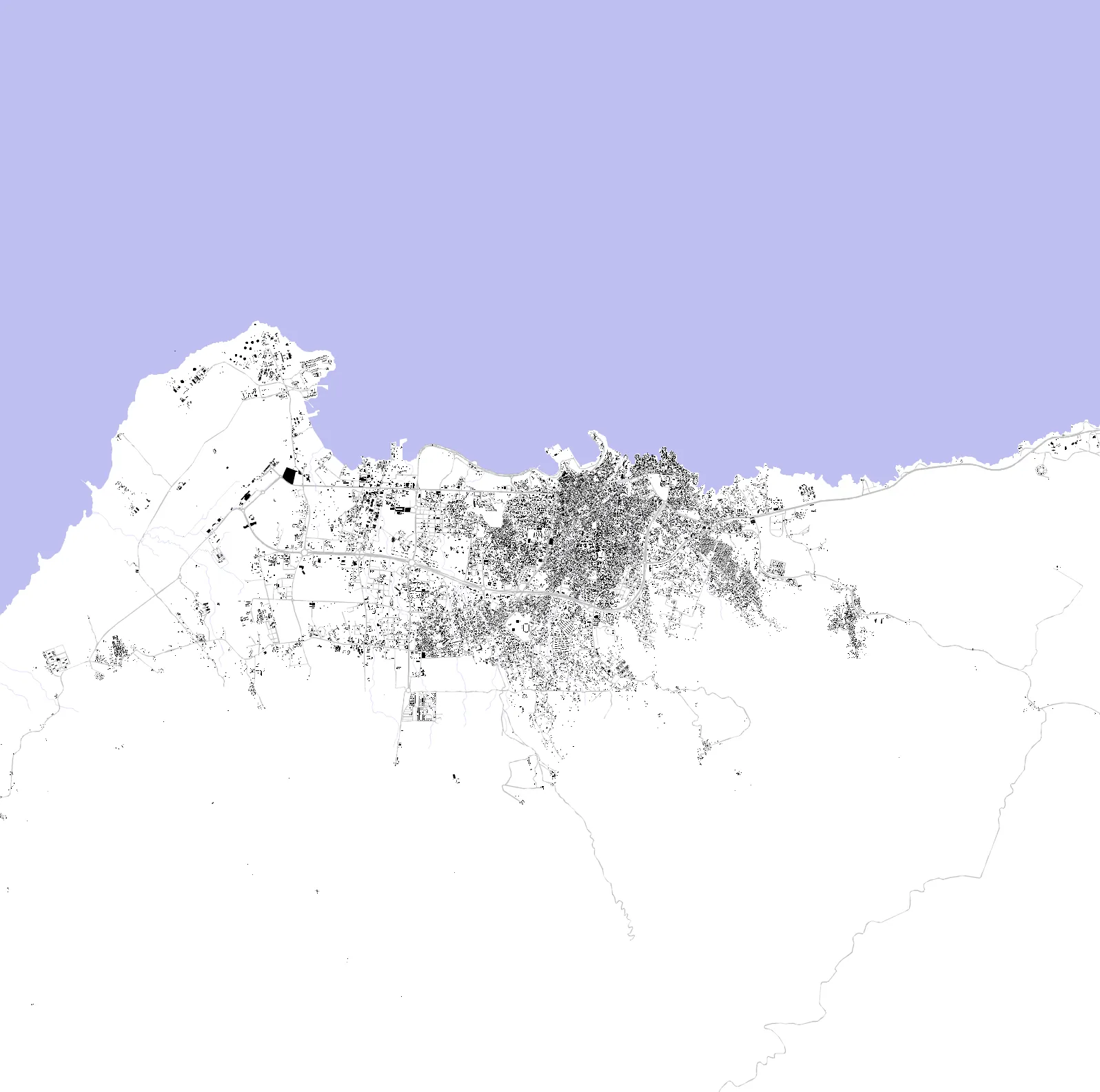 Malabo figure ground plan
