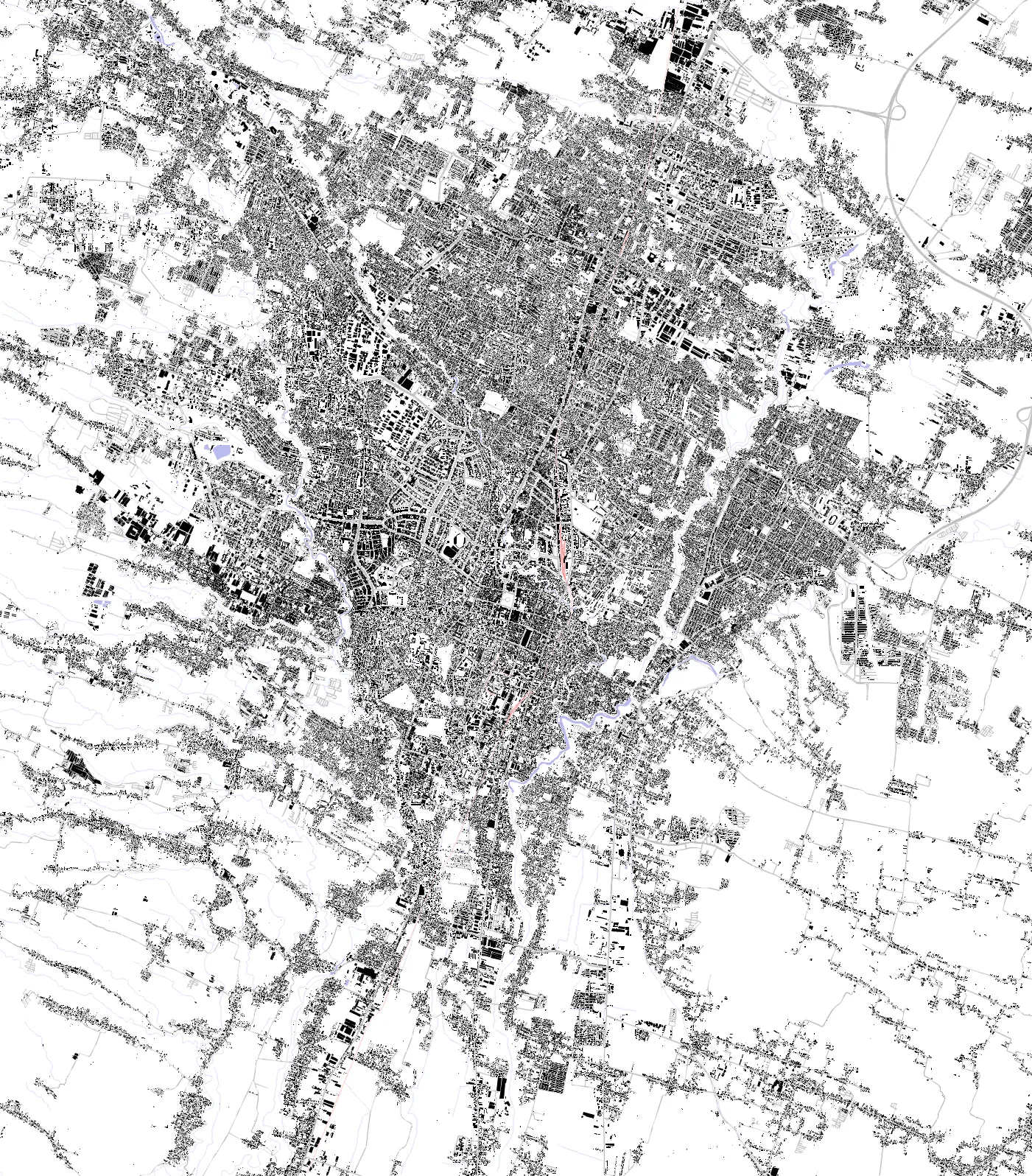 Malang figure ground plan