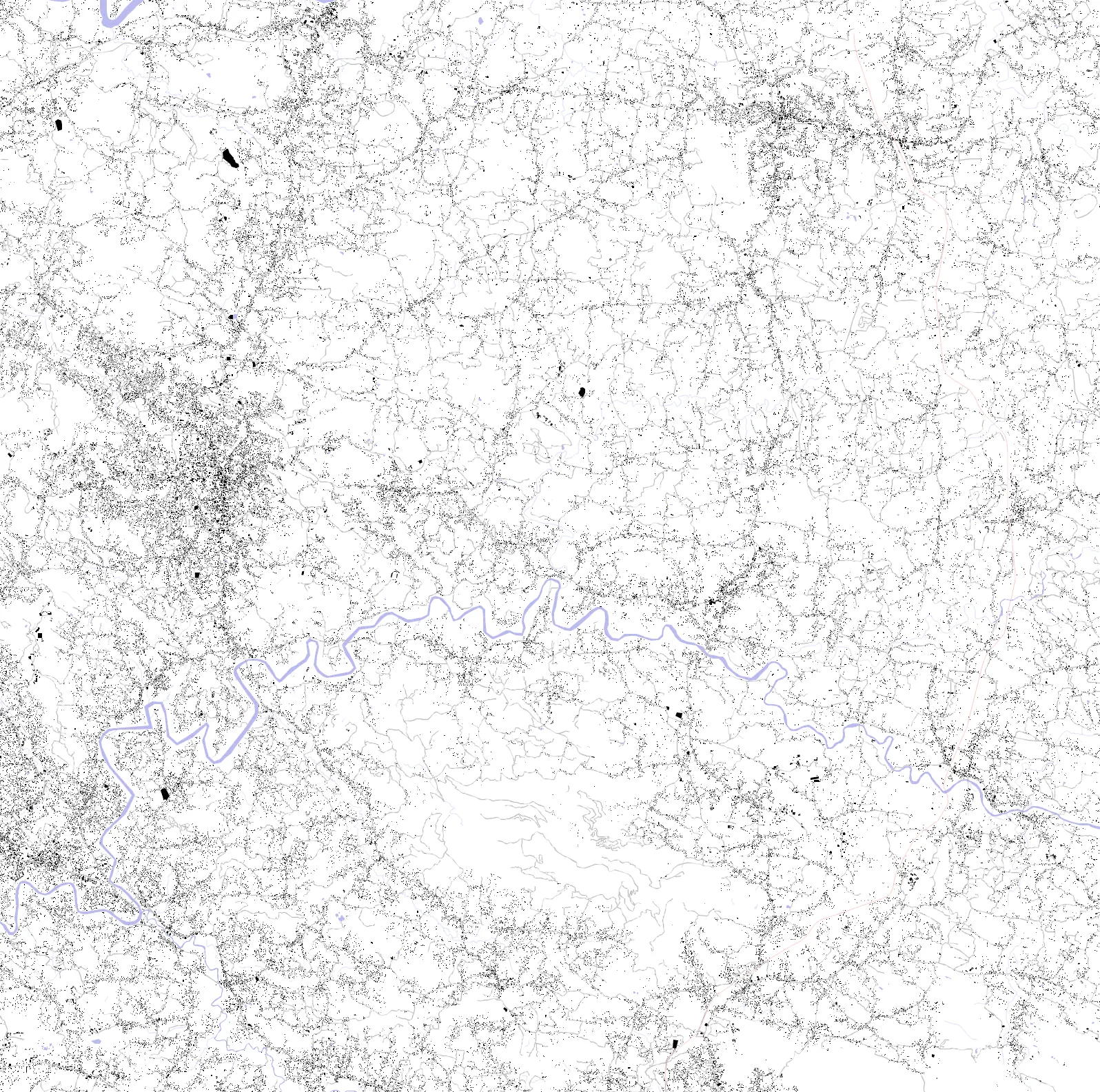 Malappuram figure ground plan