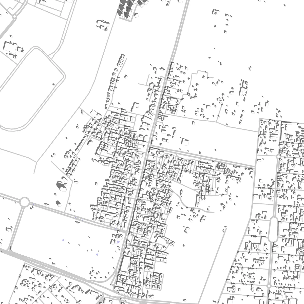 Malard site plan (2.5 km)