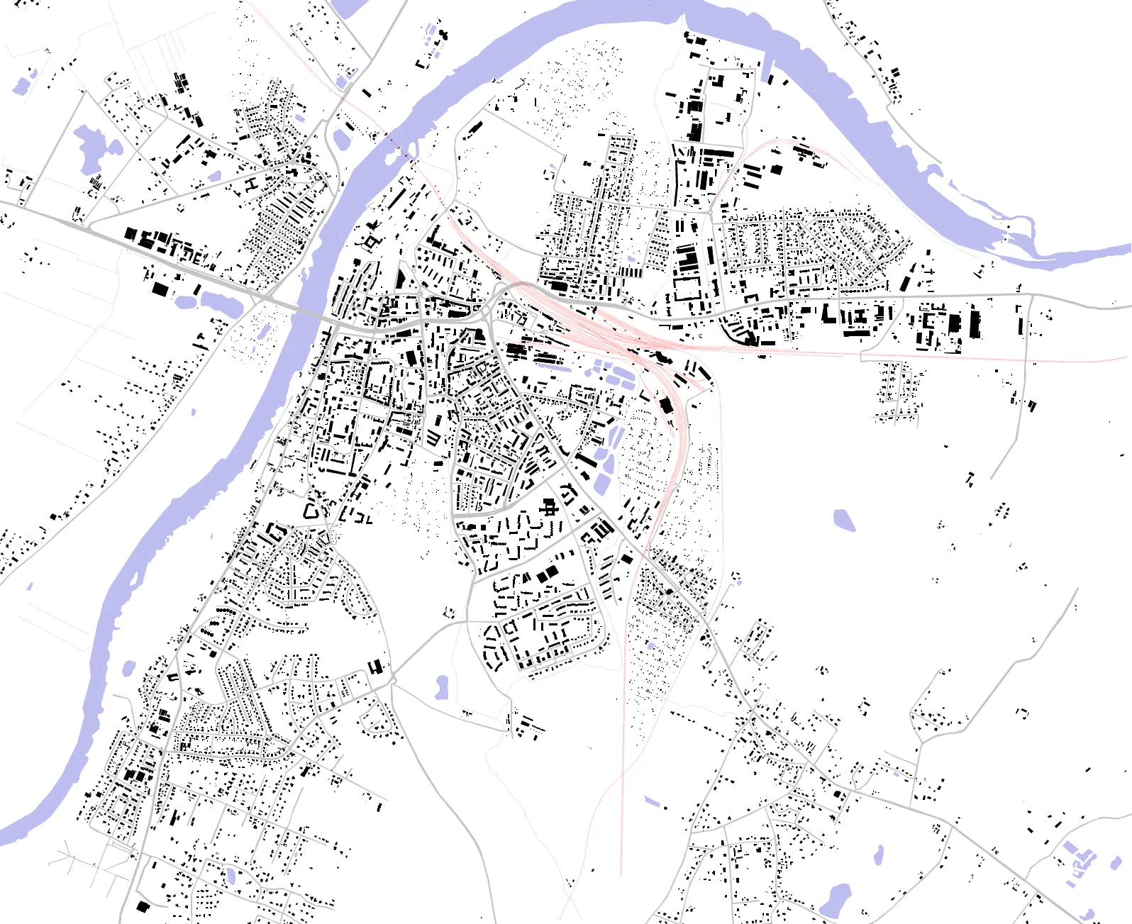 Malbork figure ground plan