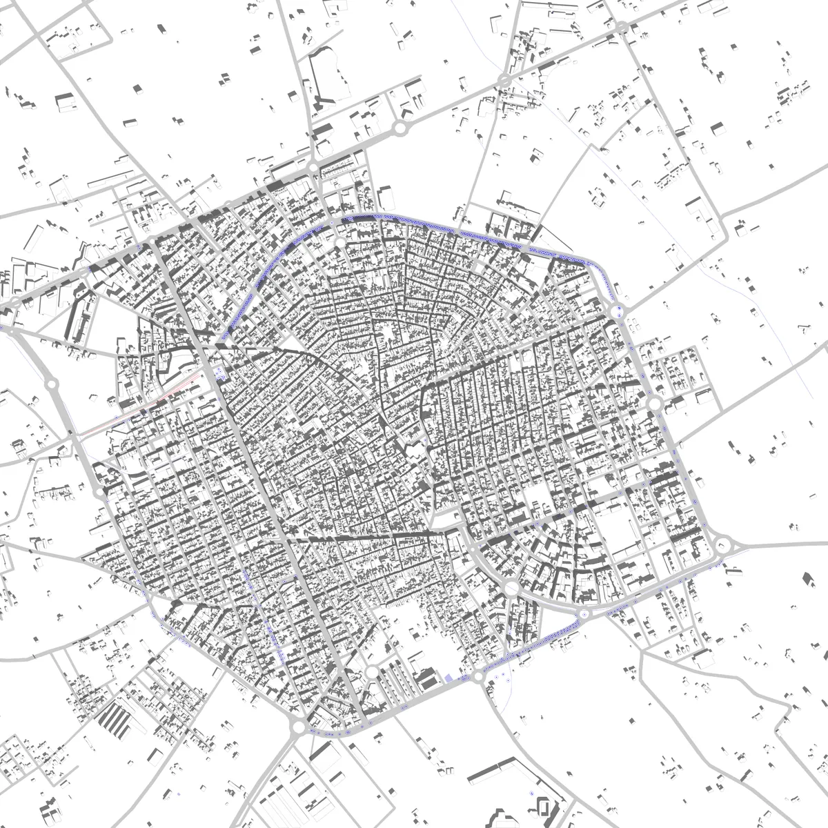 Manacor Lageplan (2,5 km)