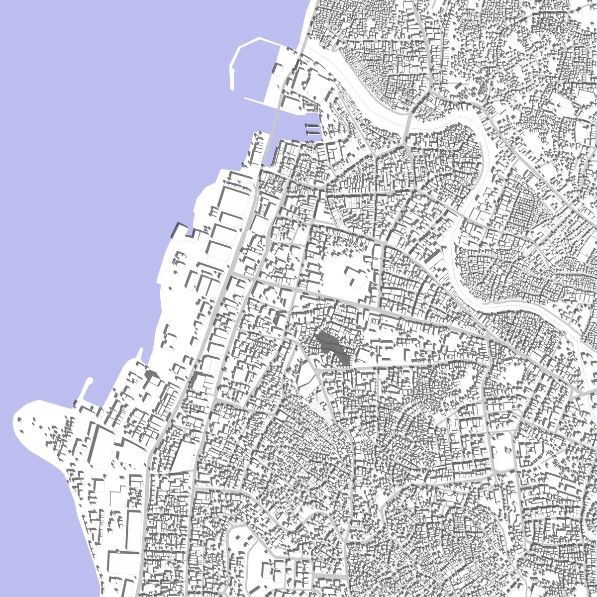 Manado site plan (2.5 km)