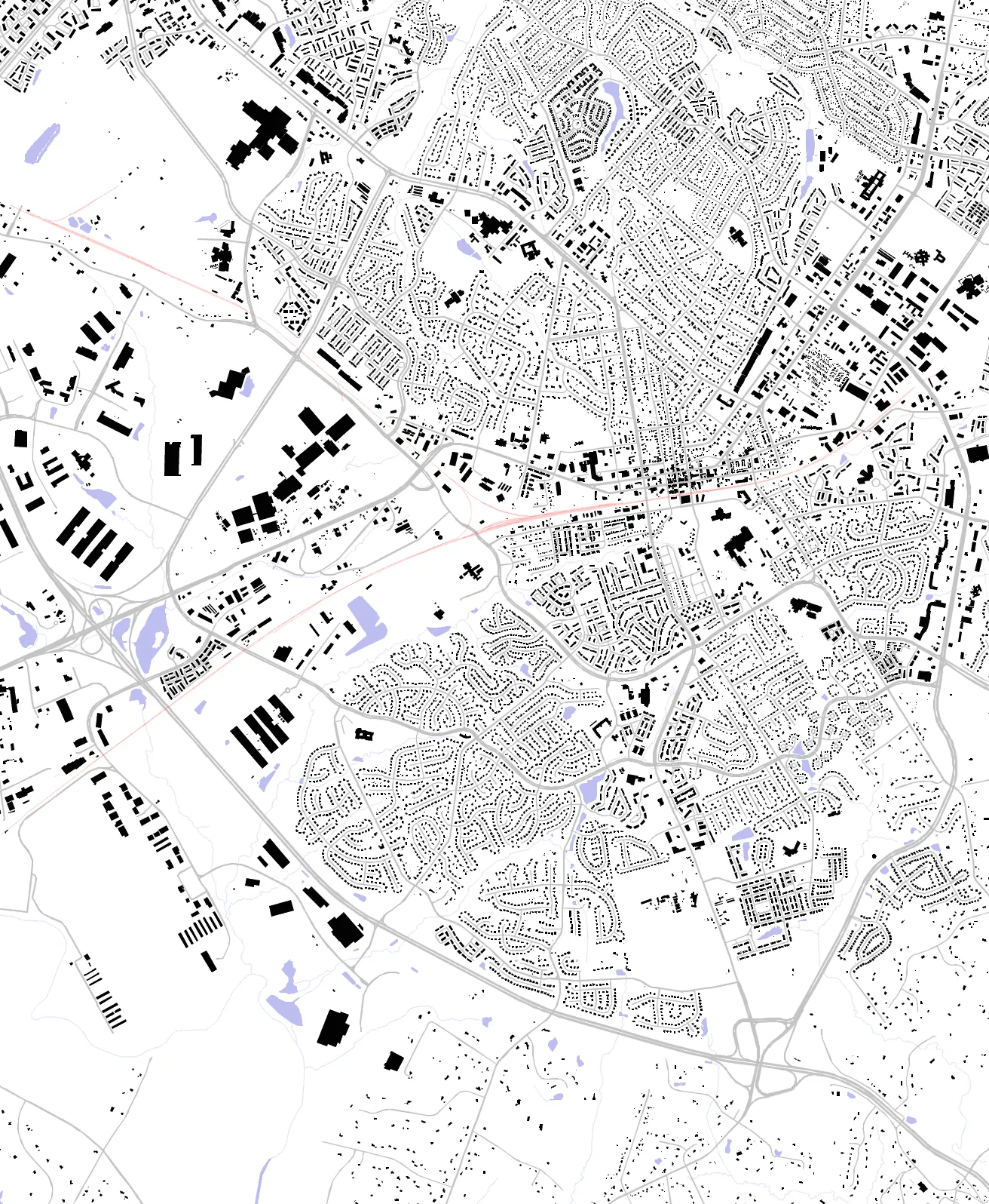 Manassas figure ground plan