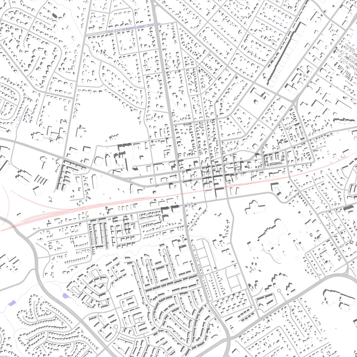 Manassas site plan (2.5 km)