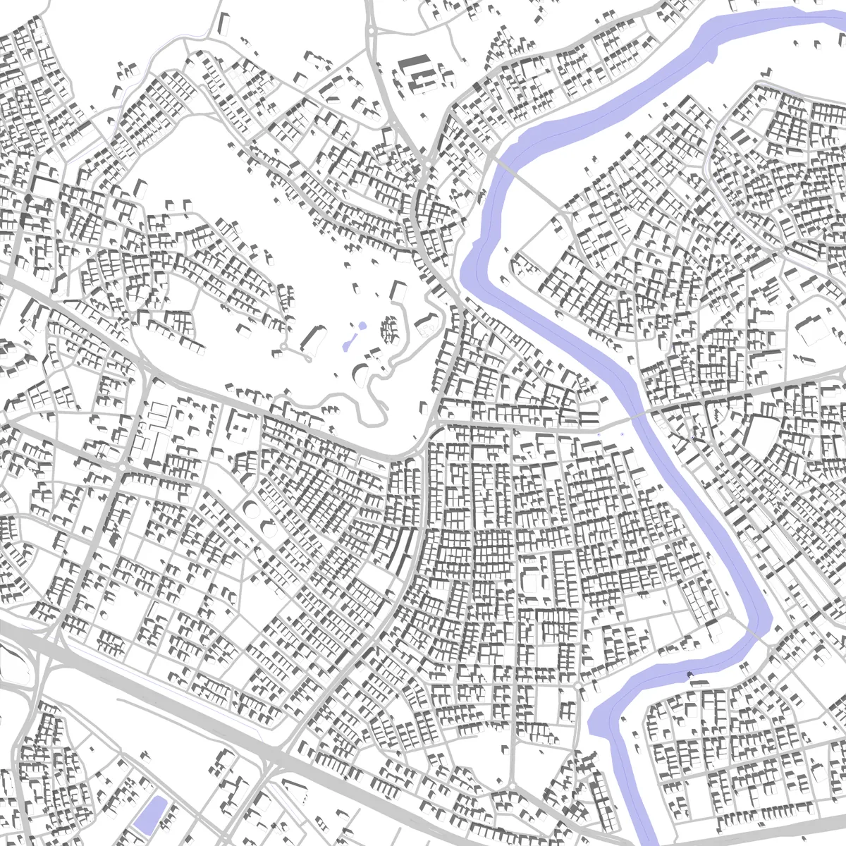 Manavgat Lageplan (2,5 km)
