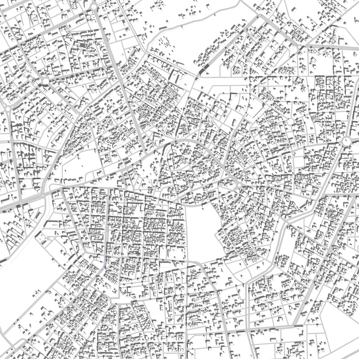 Manbij Lageplan (2,5 km)