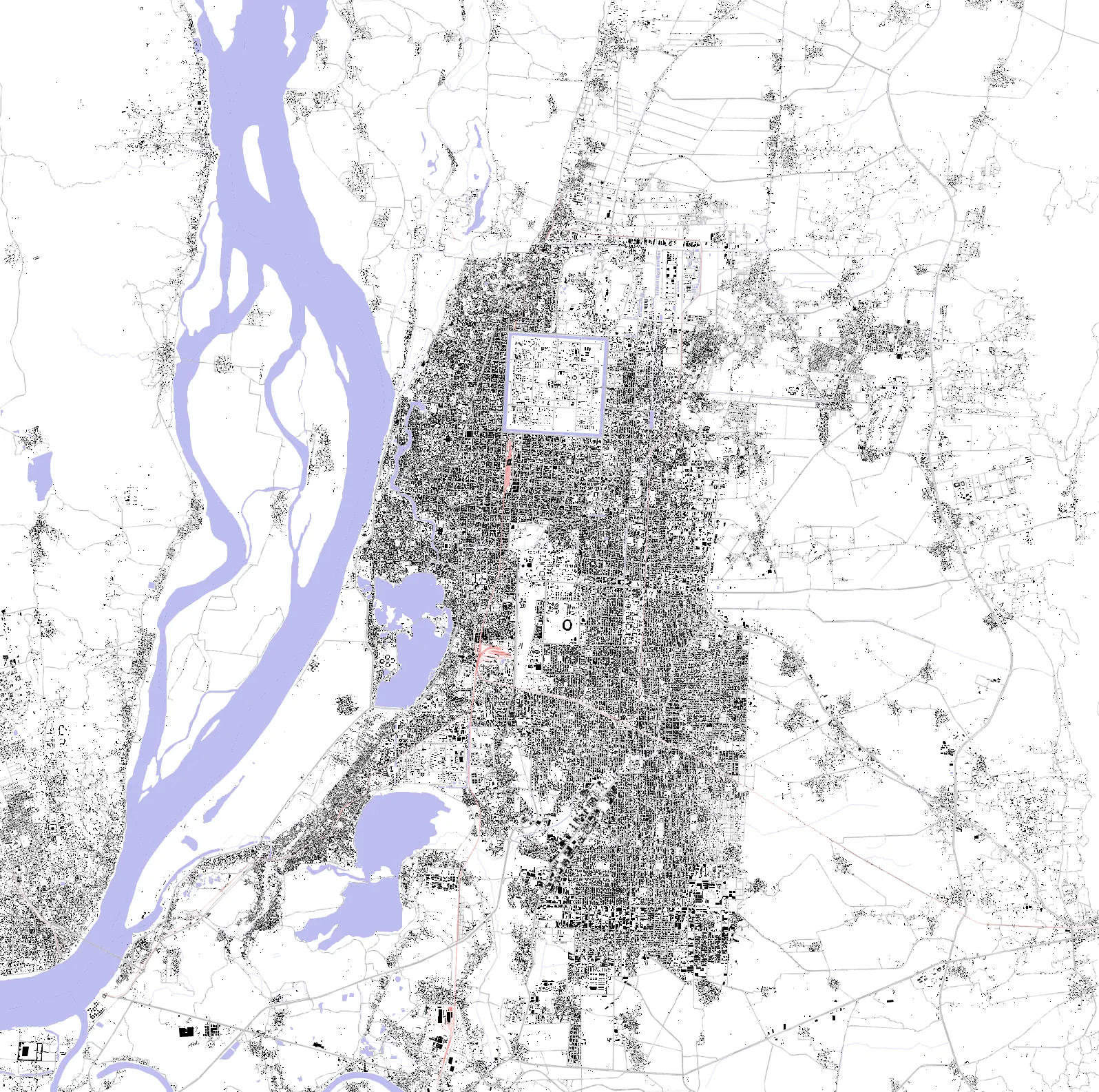 Mandalay Schwarzplan
