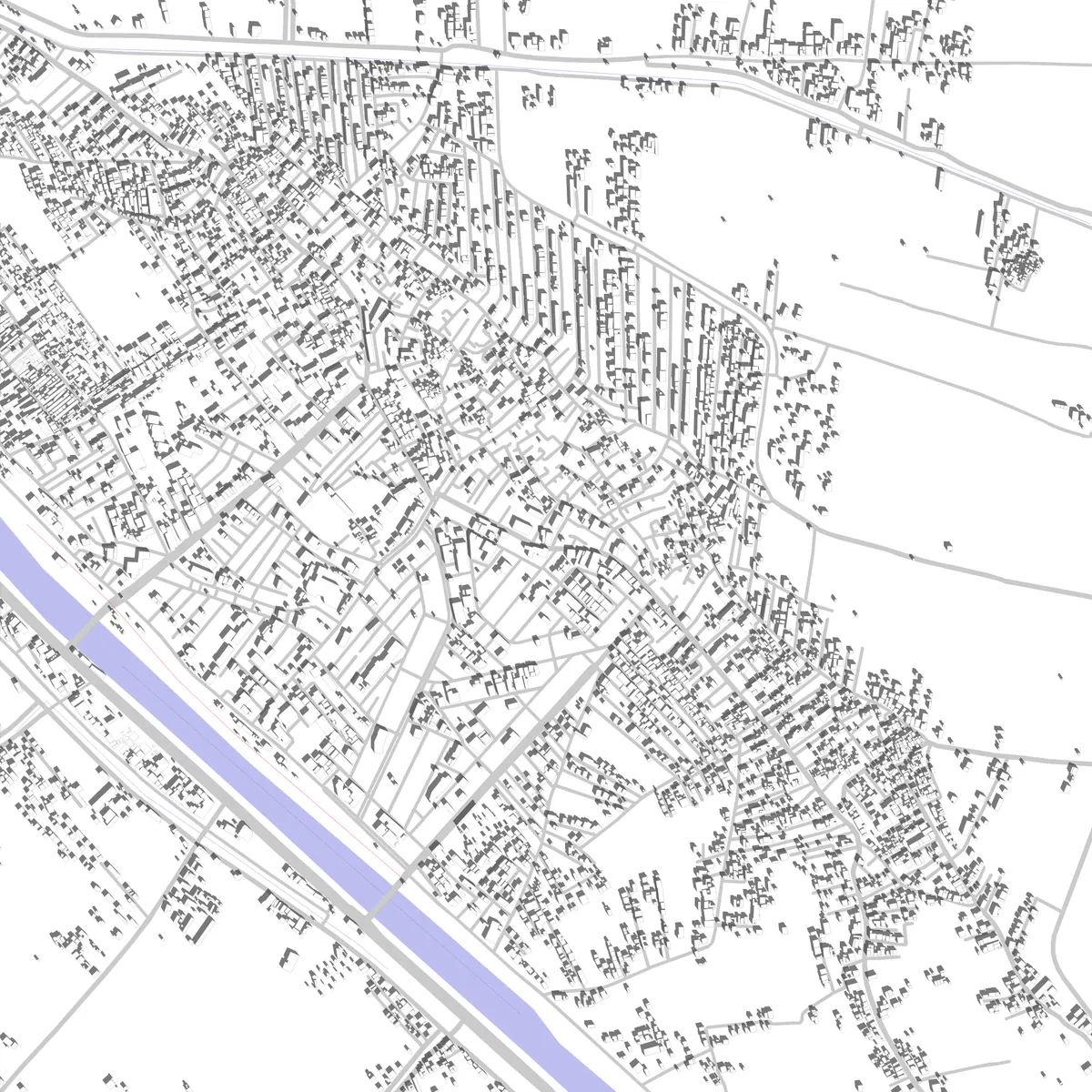 Manfalut Lageplan (2,5 km)