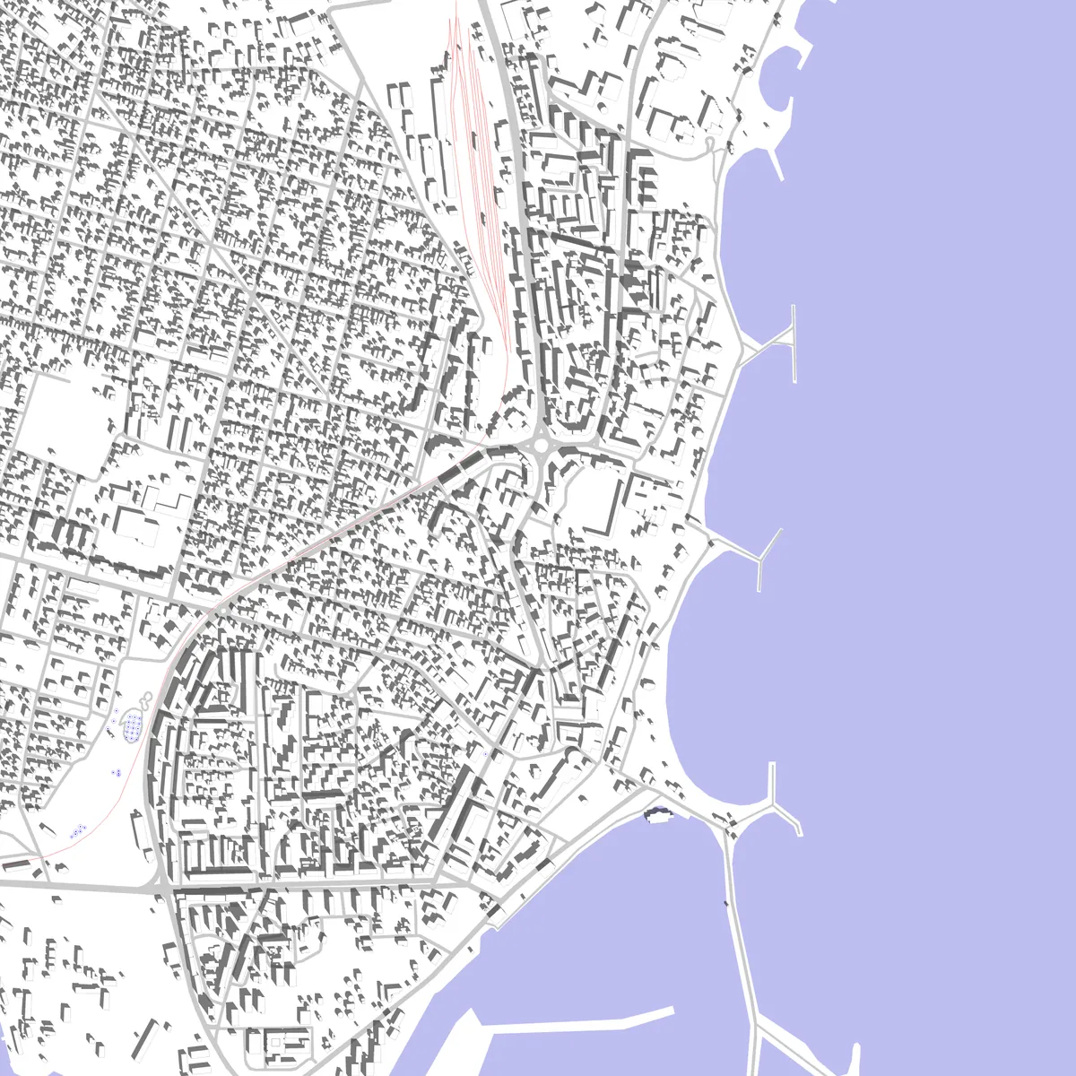Mangalia site plan (2,5 km)