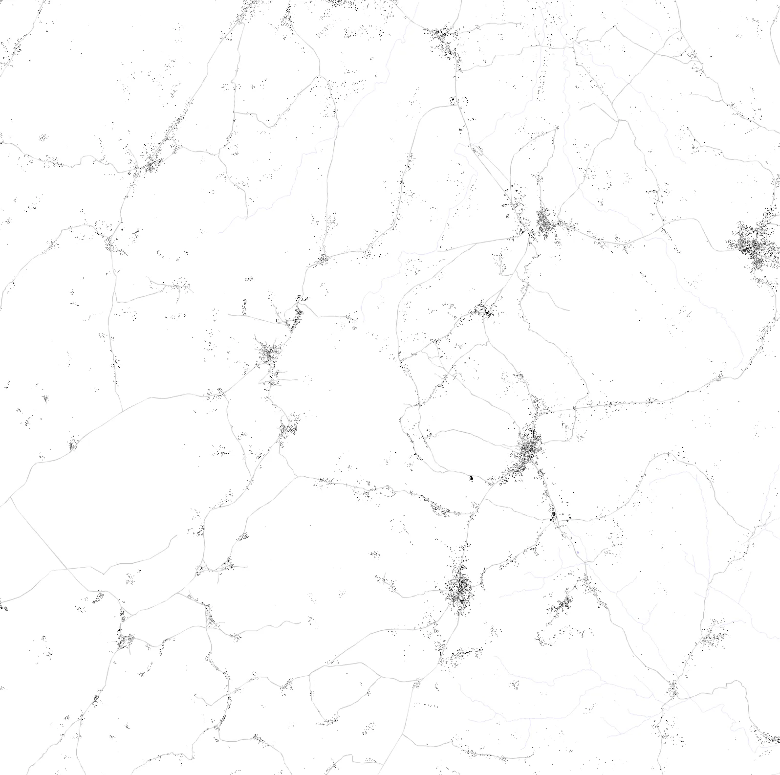 Mangu figure ground plan