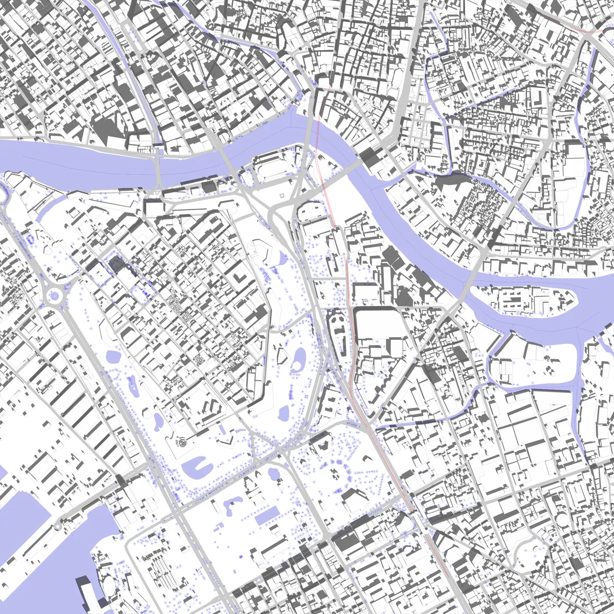 Manila site plan (2.5 km)