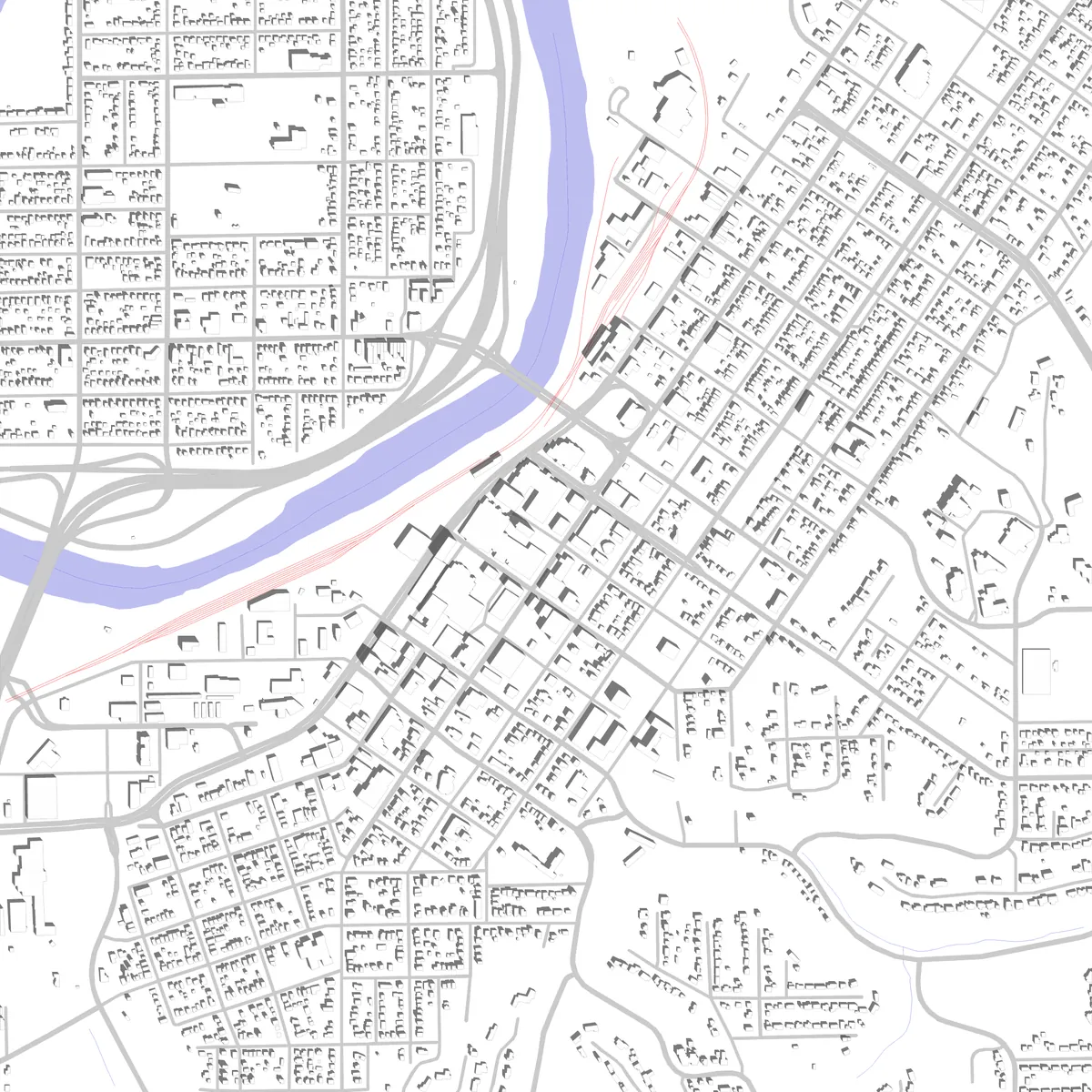 Mankato site plan (2.5 km)
