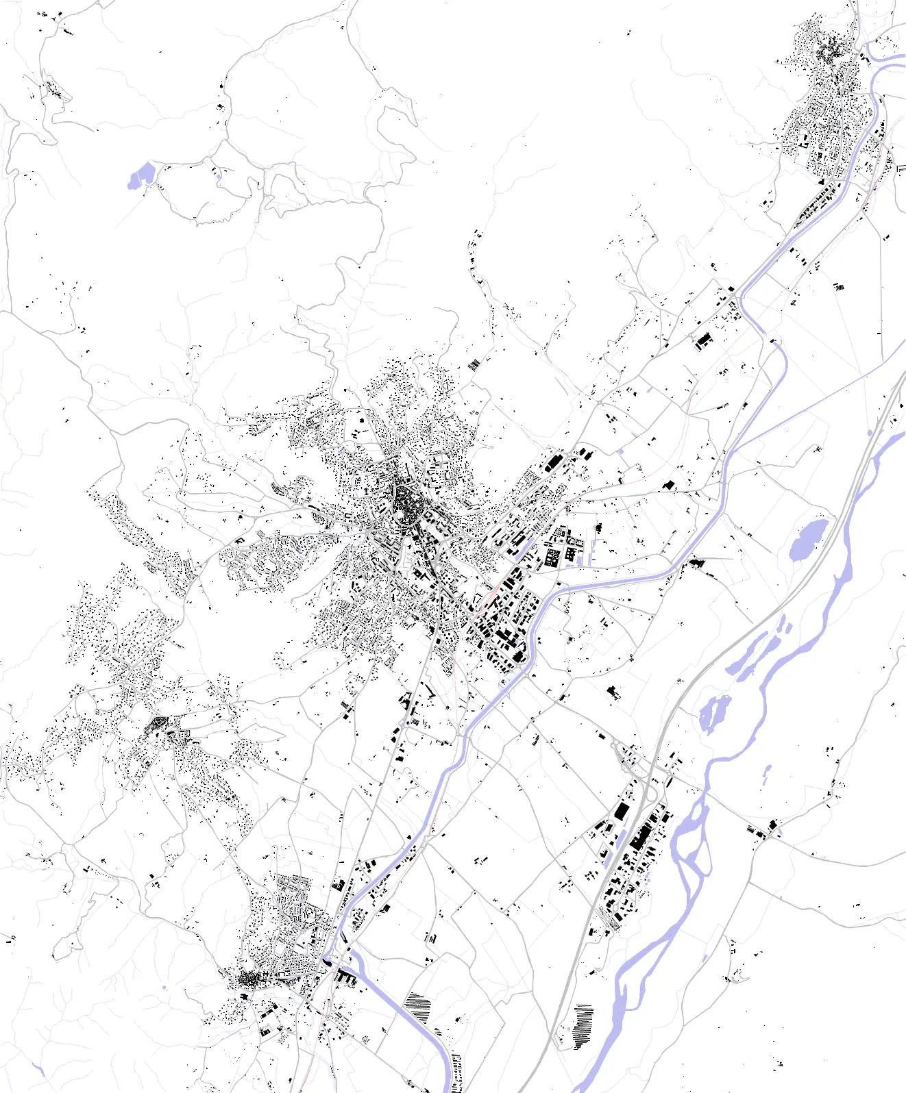 Manosque plan de masse