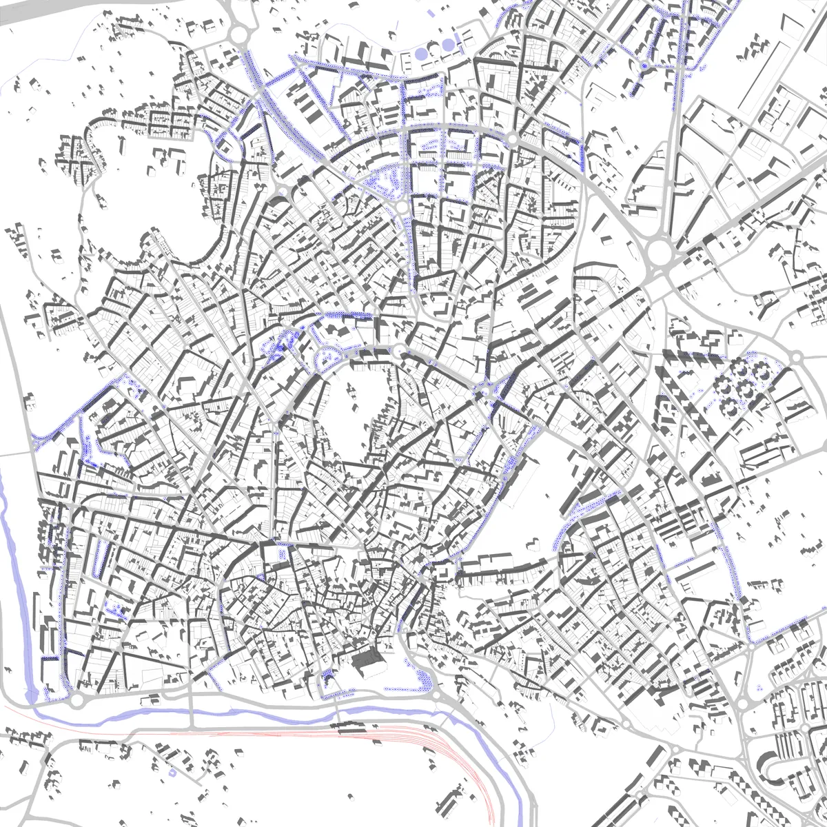 Manresa plano de situación (2.5 km)