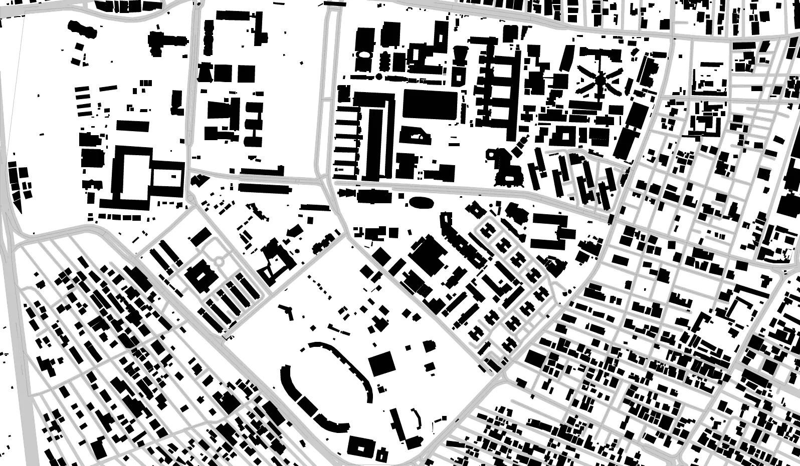 Mansoura figure ground plan