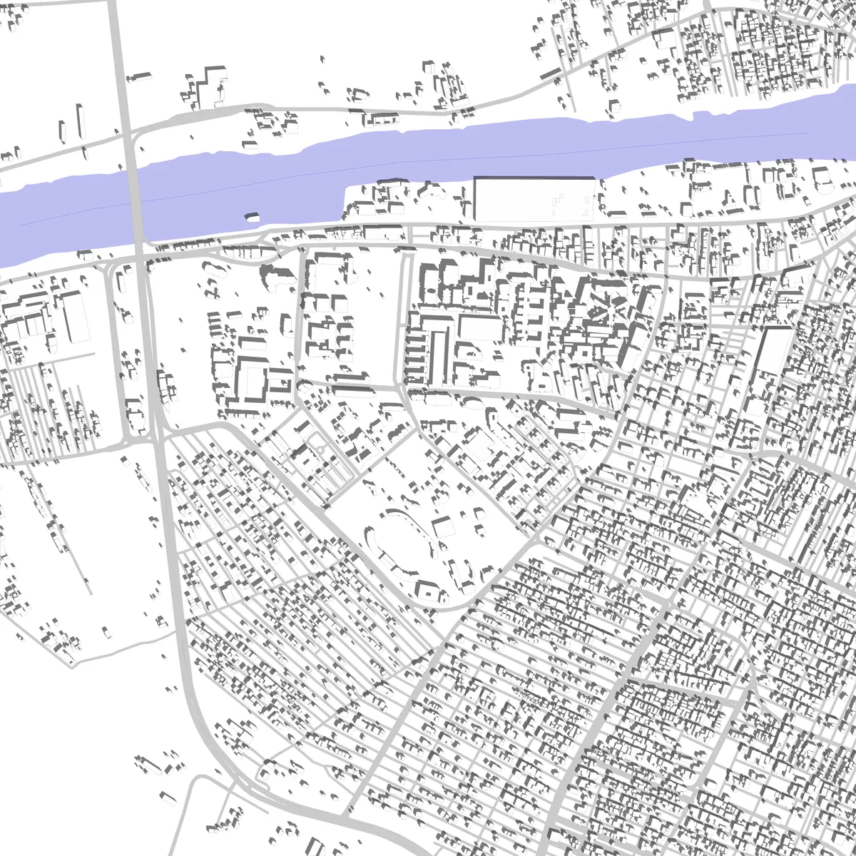 Mansoura site plan (2.5 km)