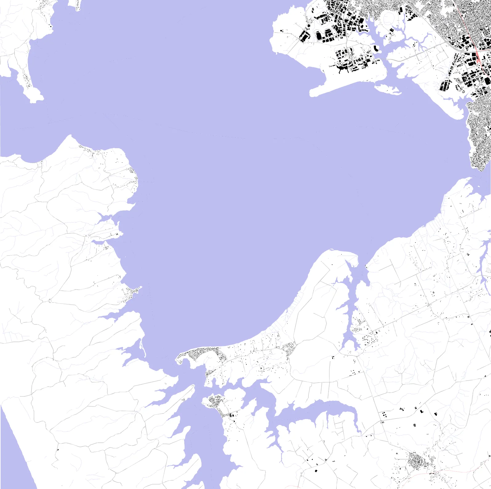Manukau figure ground plan