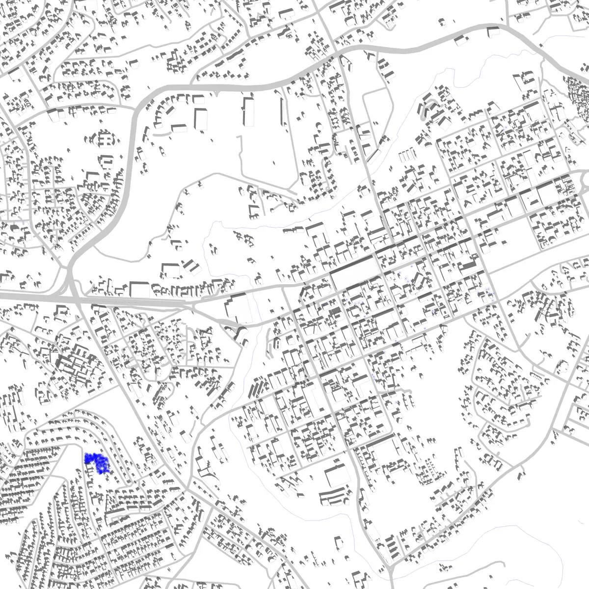 Manzini site plan (2.5 km)
