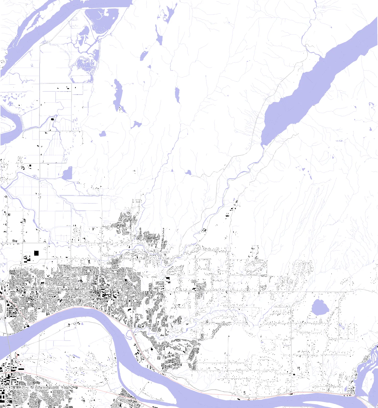 Maple Ridge Schwarzplan