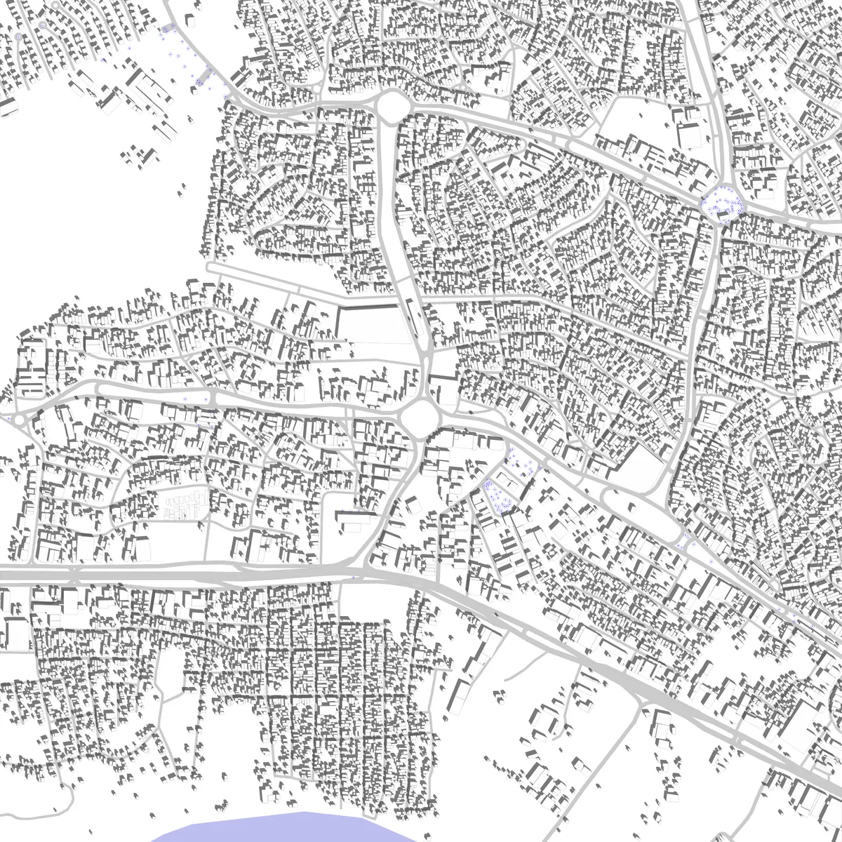 Marabá Lageplan (2,5 km)
