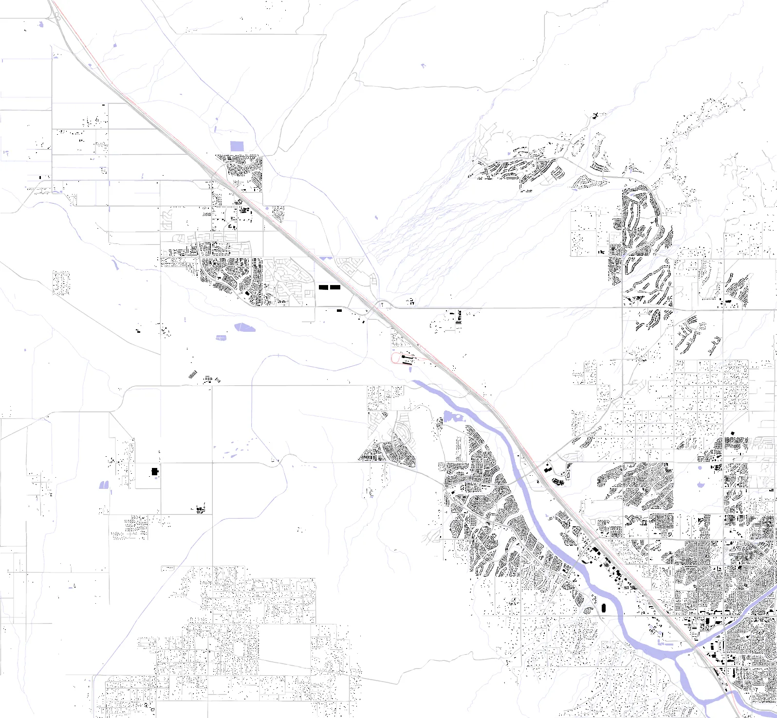 Marana figure ground plan