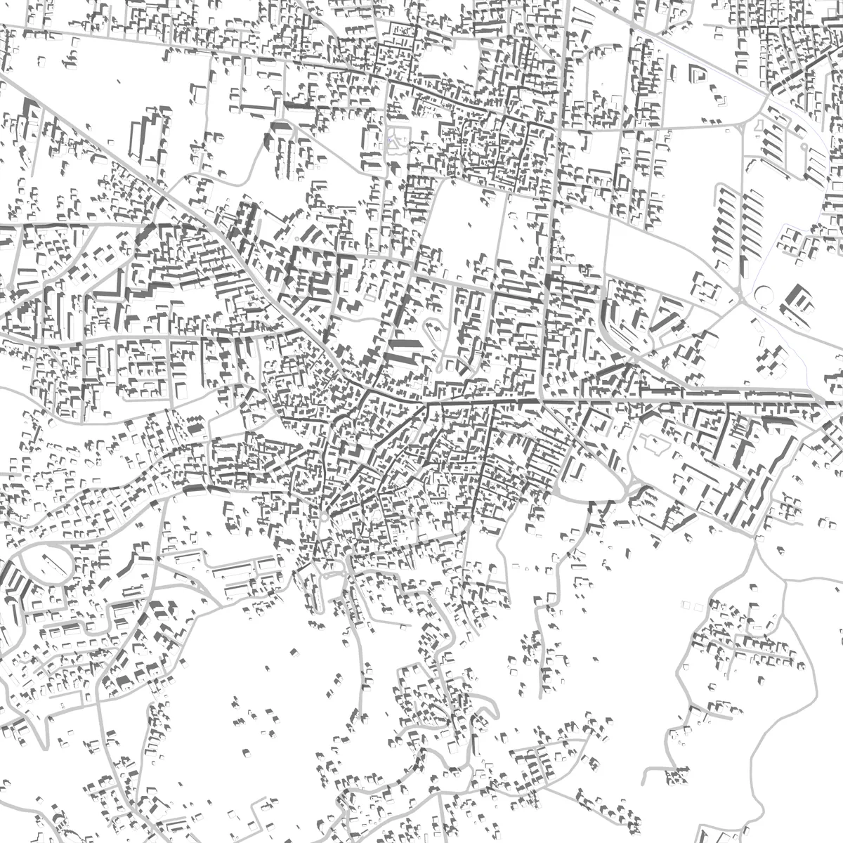 Marano di Napoli planimetria di sito (2,5 km)