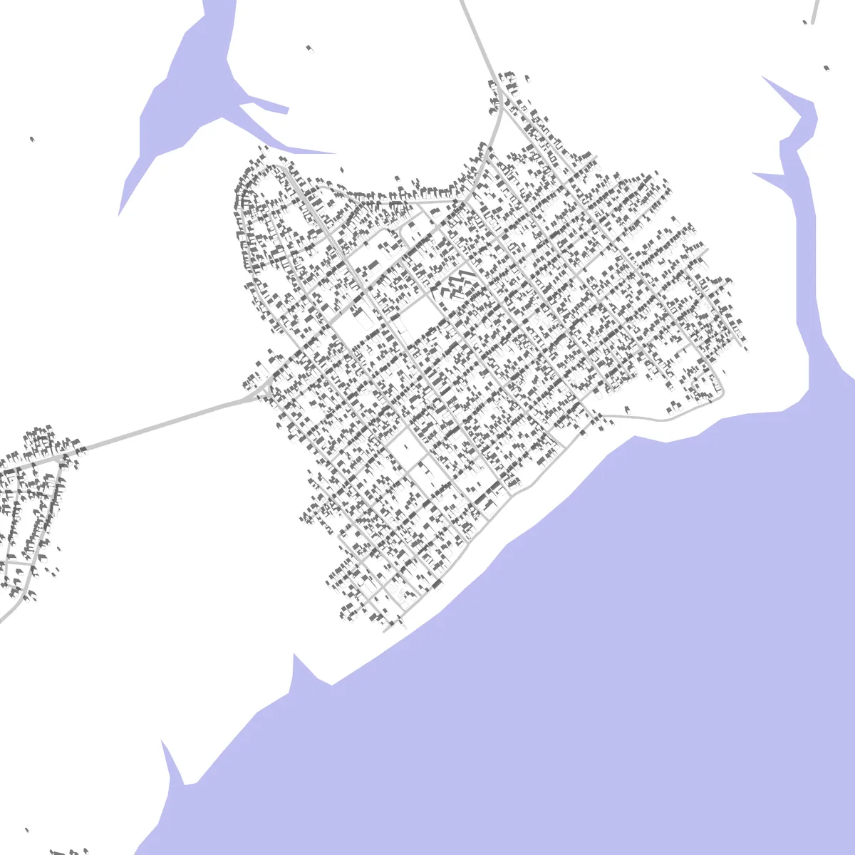 Marapanim Lageplan (2,5 km)