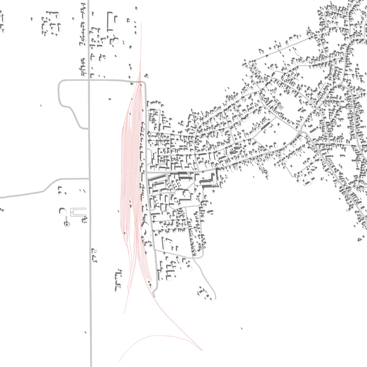 Mărășești site plan (2,5 km)