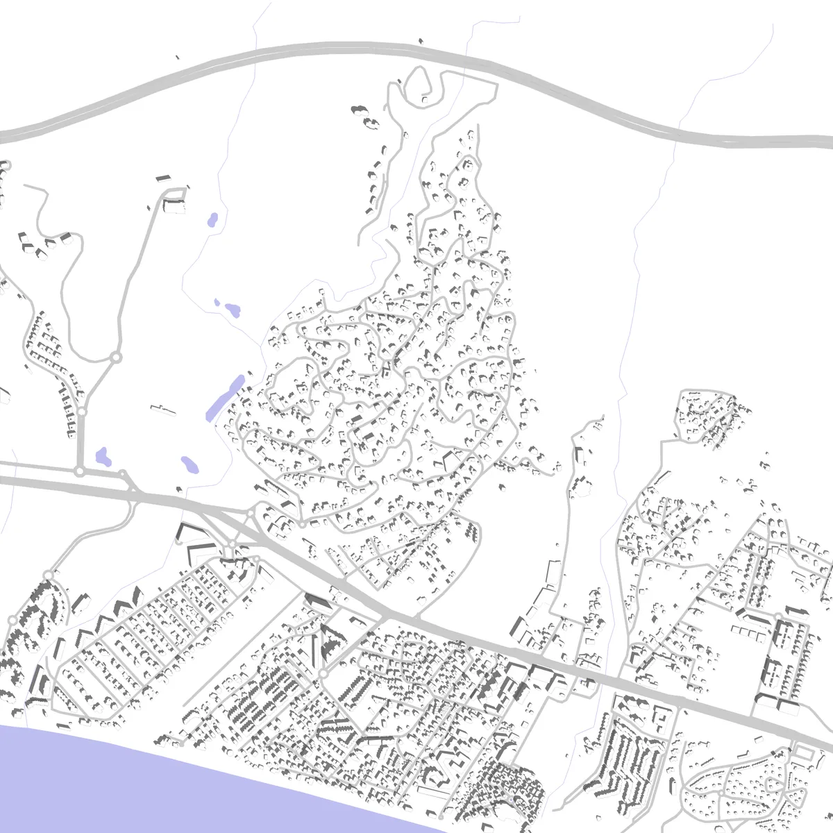 Marbella Lageplan (2,5 km)