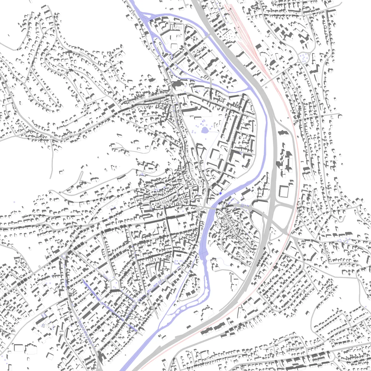 Marburg site plan (2.5 km)