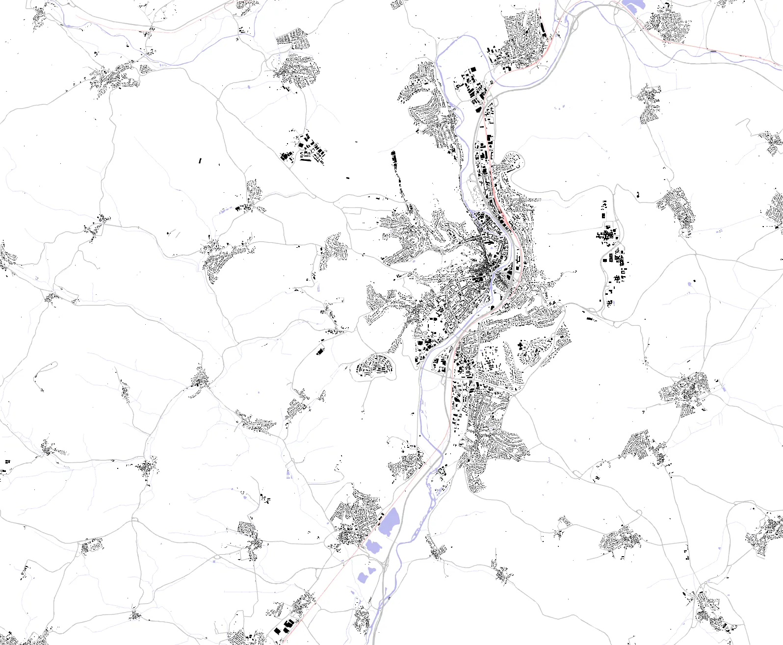 Marburg figure ground plan