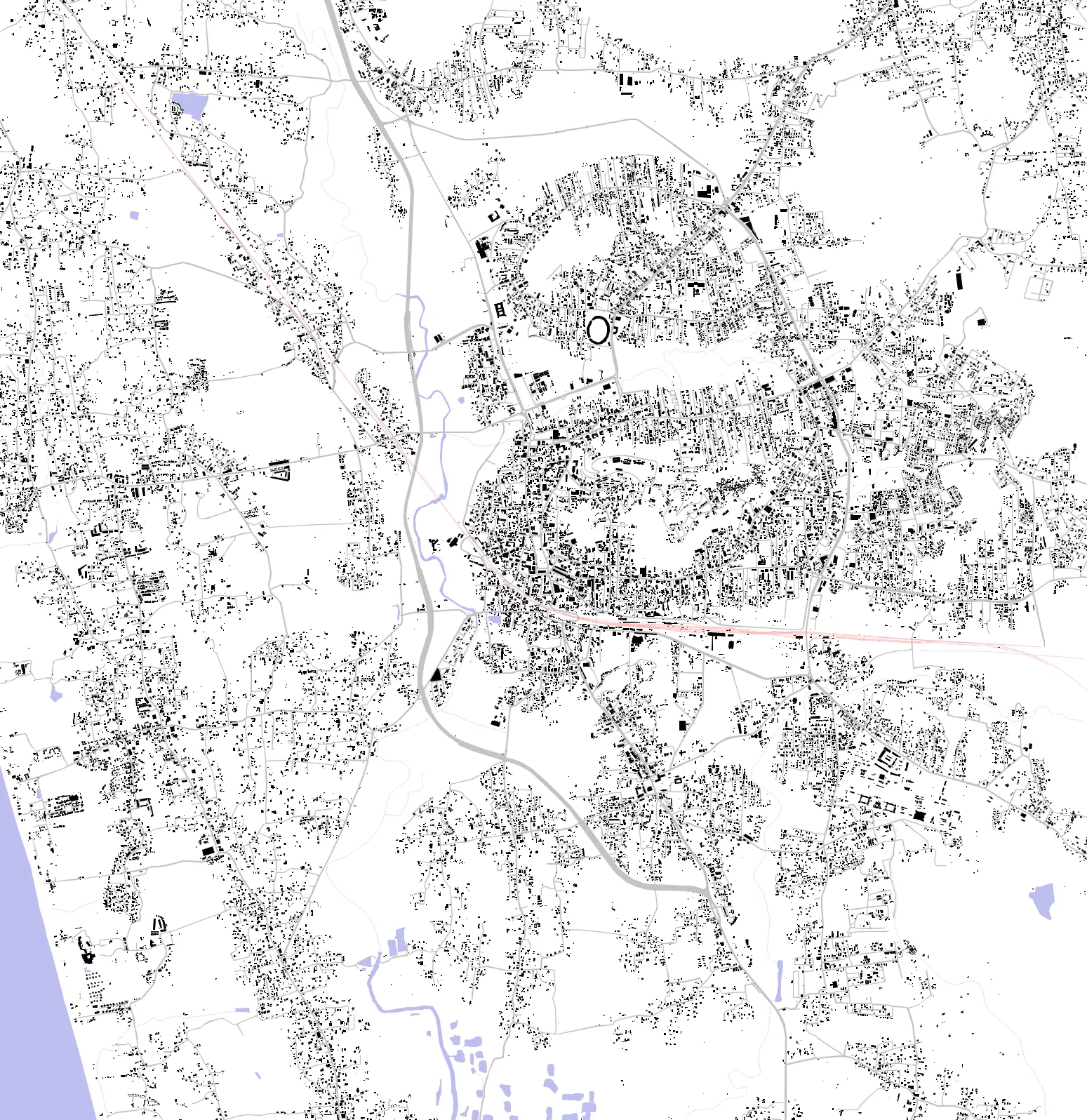 Margao figure ground plan