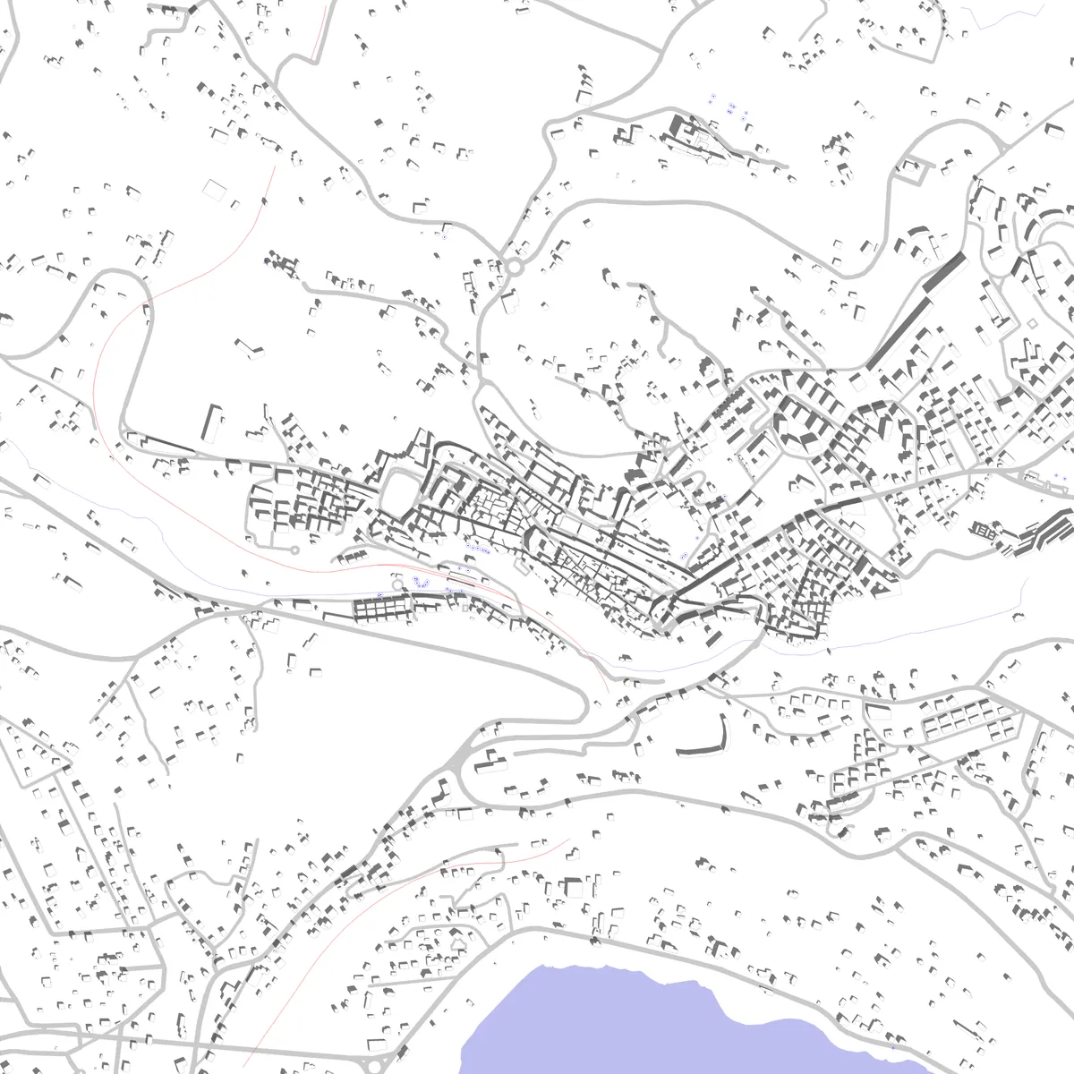 Marino planimetria di sito (2,5 km)