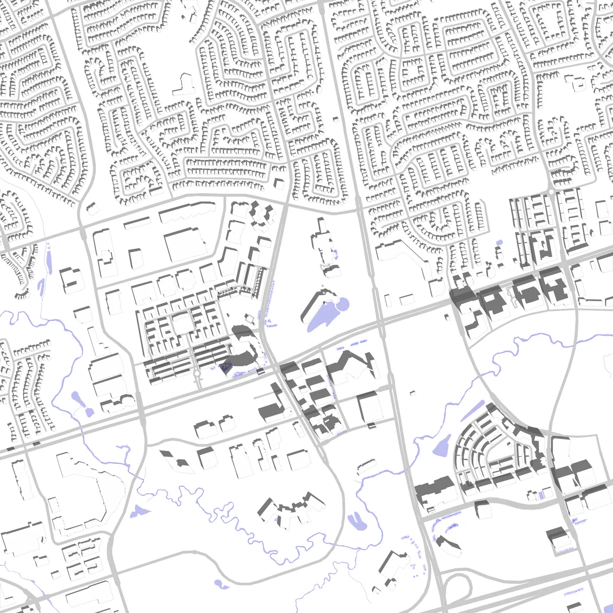 Markham Lageplan (2,5 km)