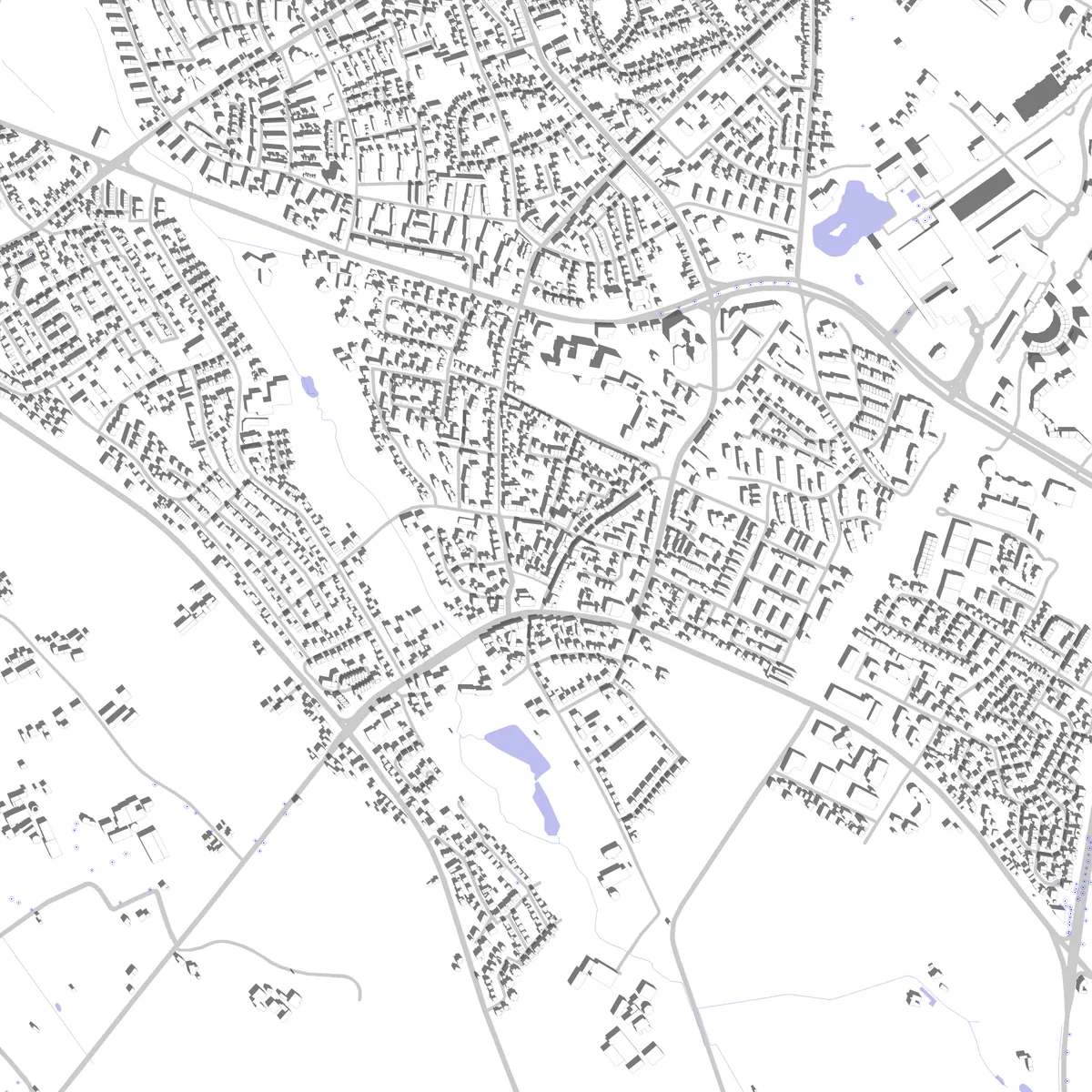 Marl Lageplan (2,5 km)