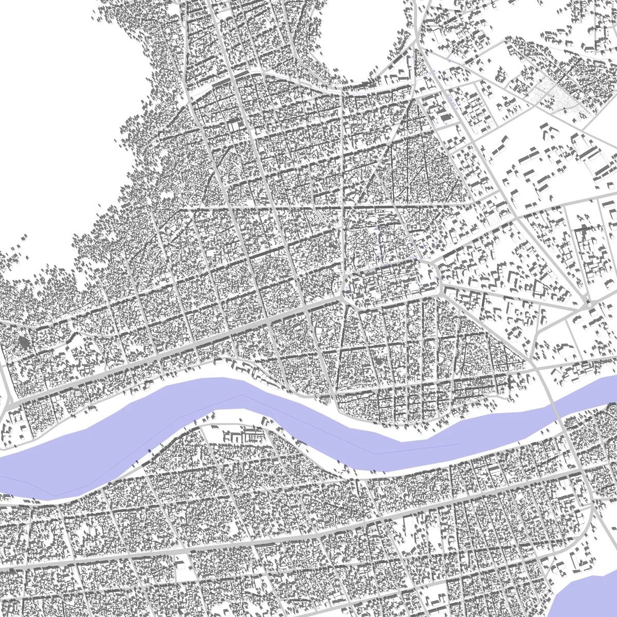 Maroua Lageplan (2,5 km)