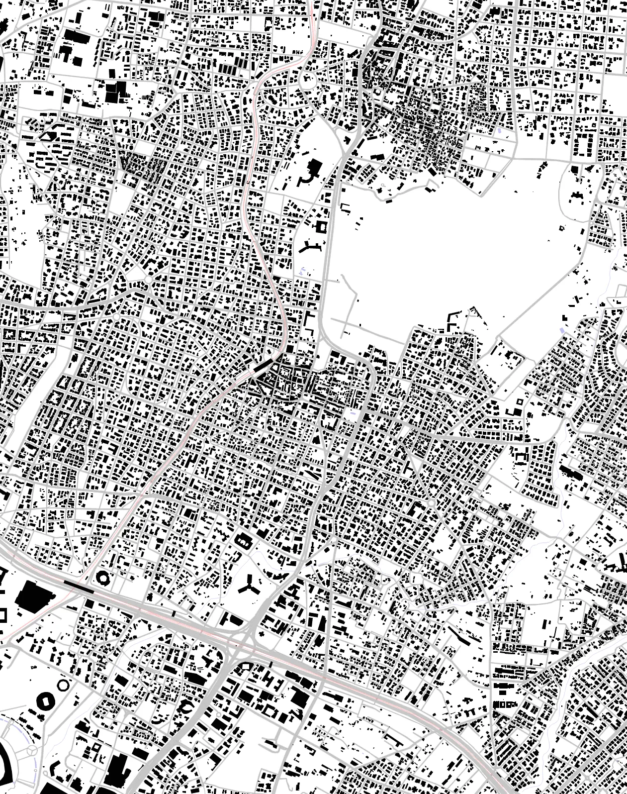 Marousi figure ground plan