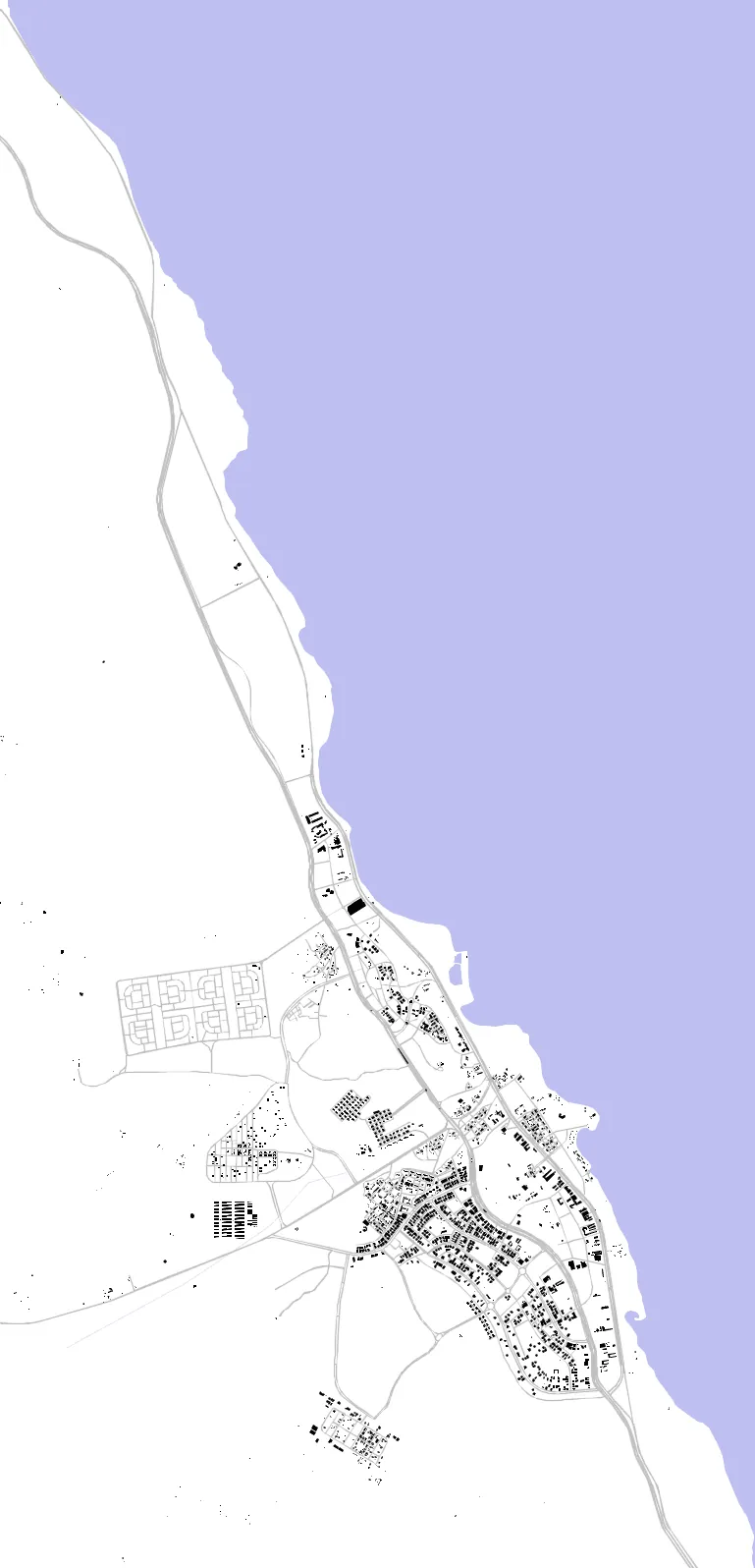 Marsa Alam figure ground plan