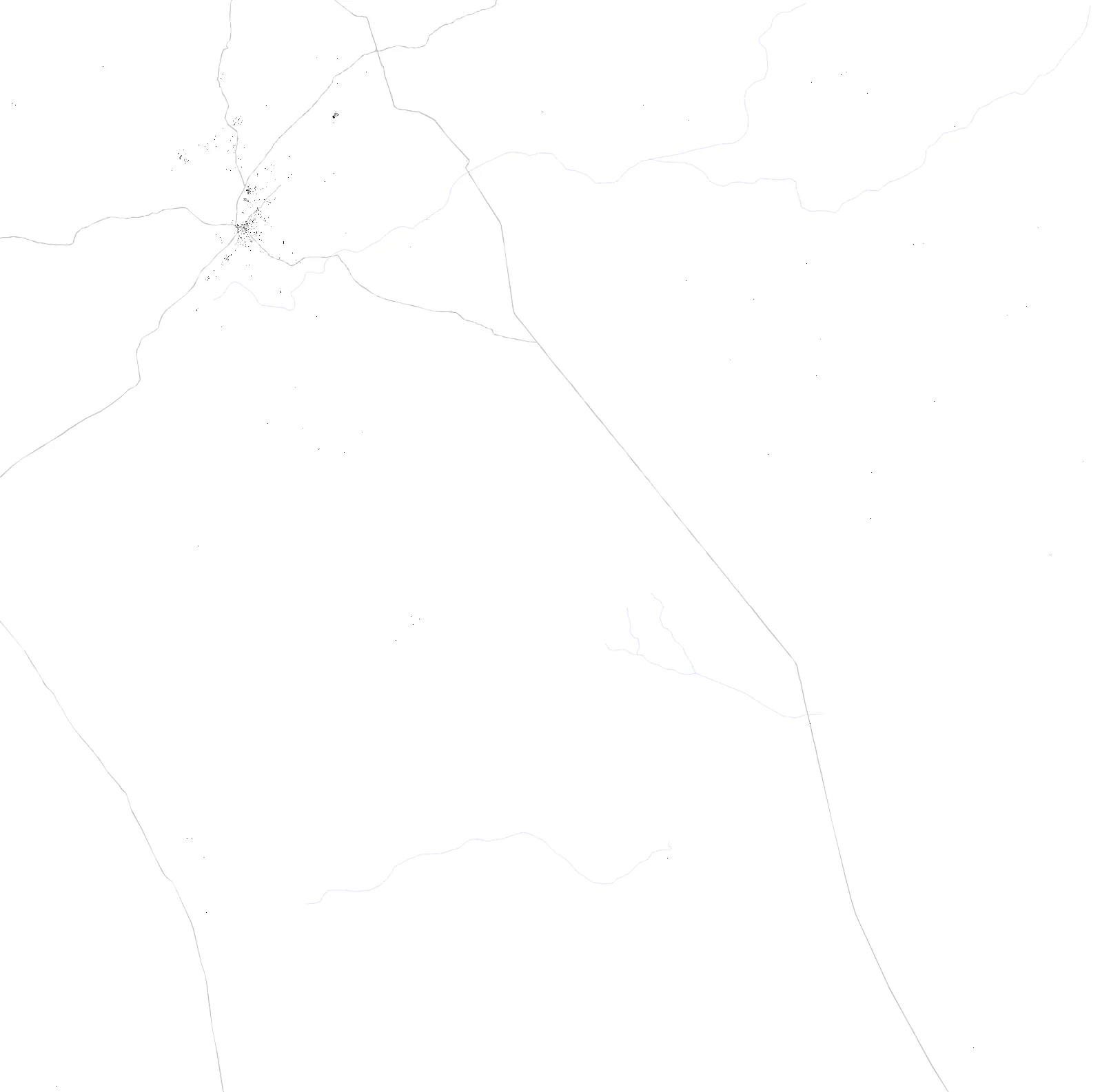 Marsabit Schwarzplan